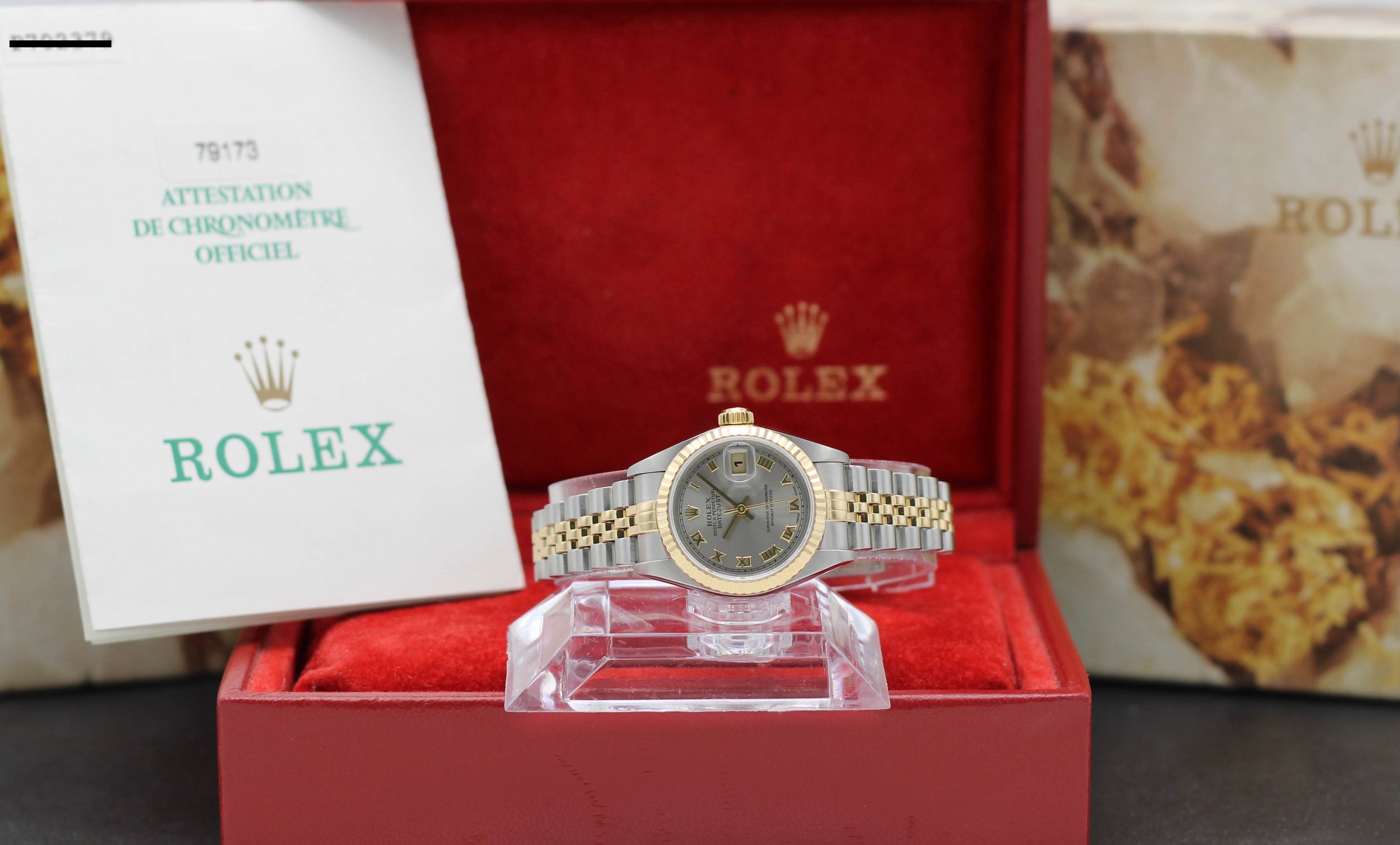 Rolex Lady-Datejust 79173 - 2001 - Rolex horloge - Rolex kopen - Rolex dames horloge - Trophies Watches