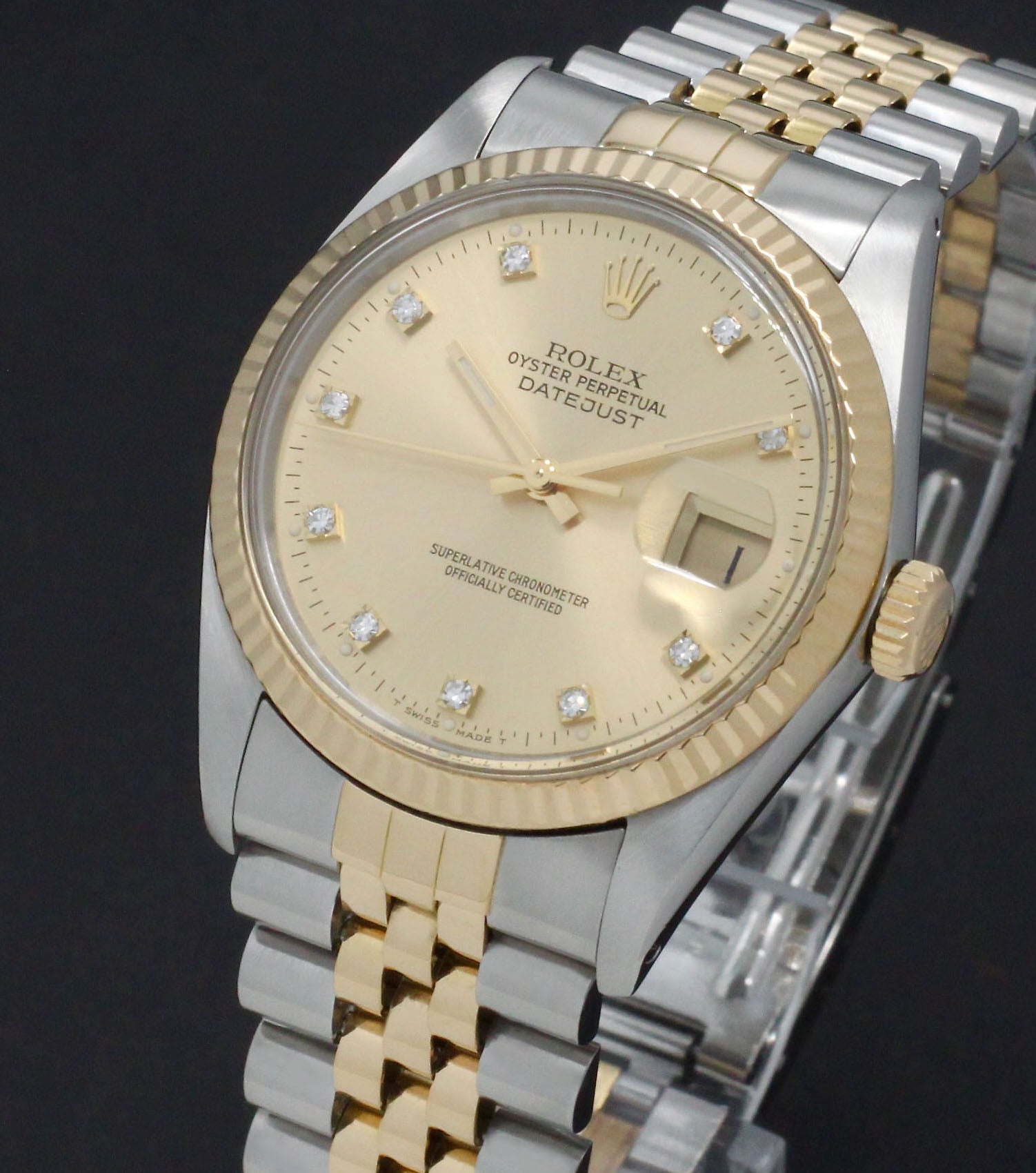 Rolex Datejust 16013G - 1987 - Rolex horloge - Rolex kopen - Rolex heren horloge - Trophies Watches