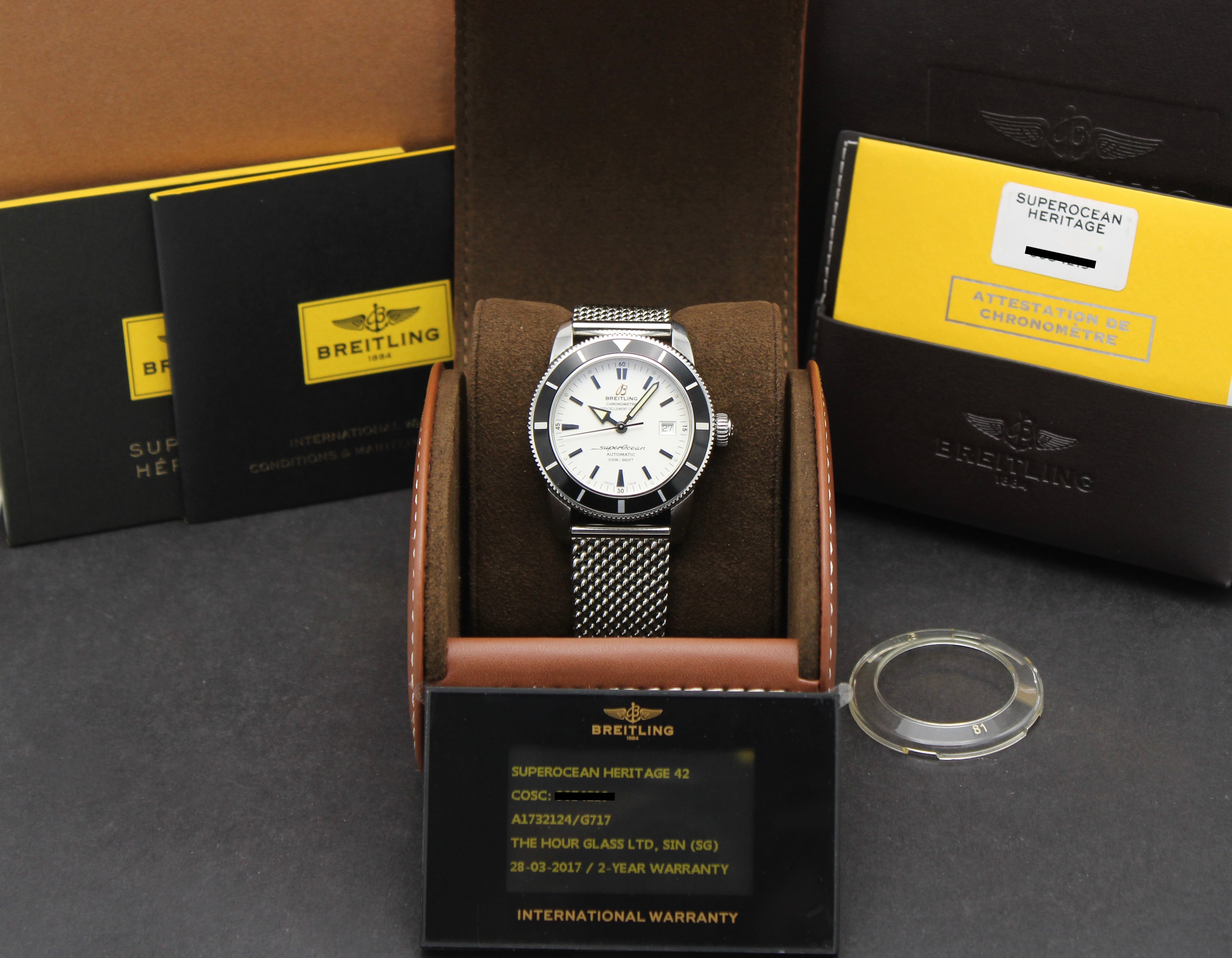 Breitling Superocean Héritage 42 A17321 - 2017 - Breitling horloge - Breitling kopen - Breitling heren horloge - Trophies Watches