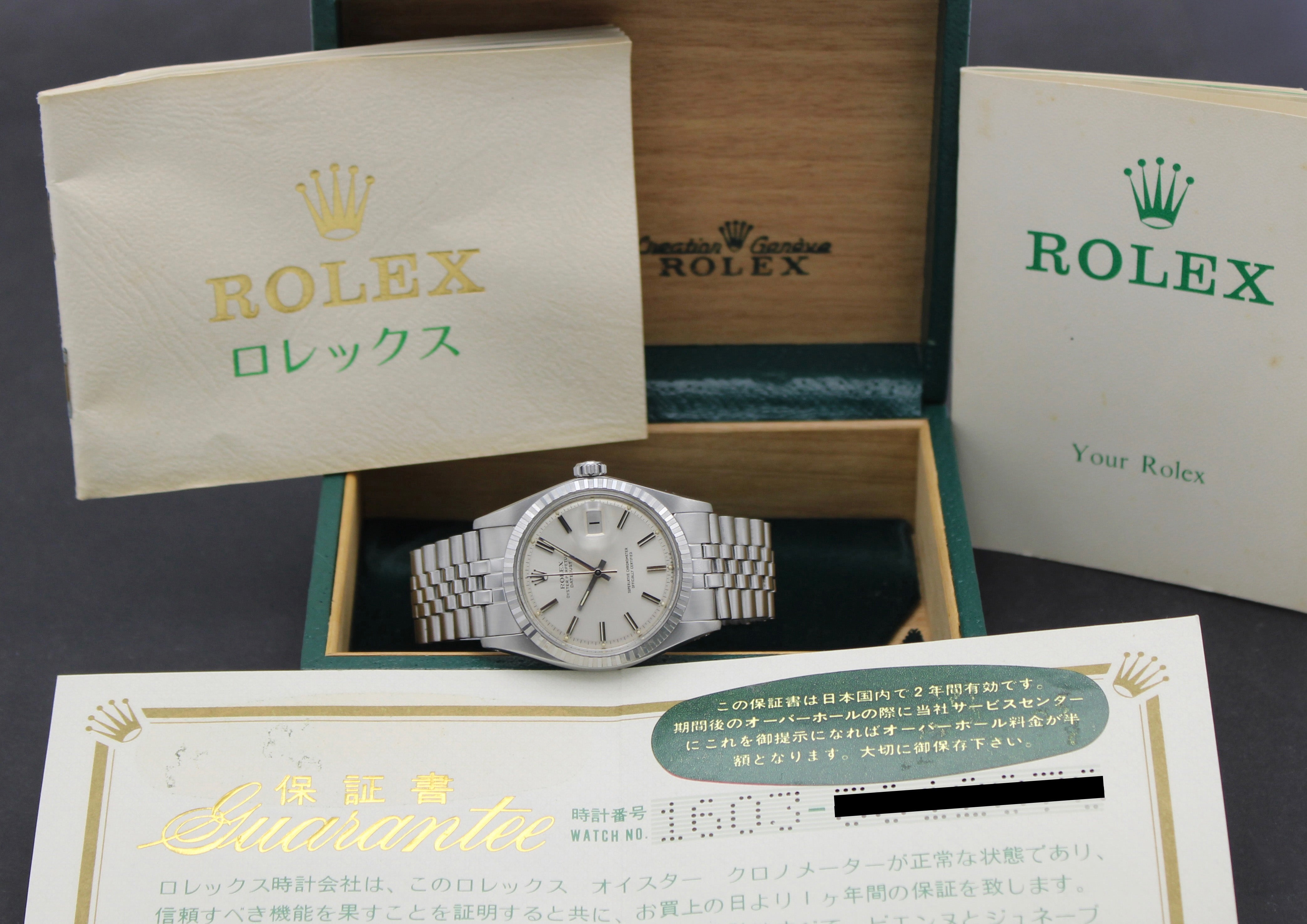 Rolex Datejust 1603 - 1975 - Rolex horloge - Rolex kopen - Rolex heren horloge - Trophies Watches