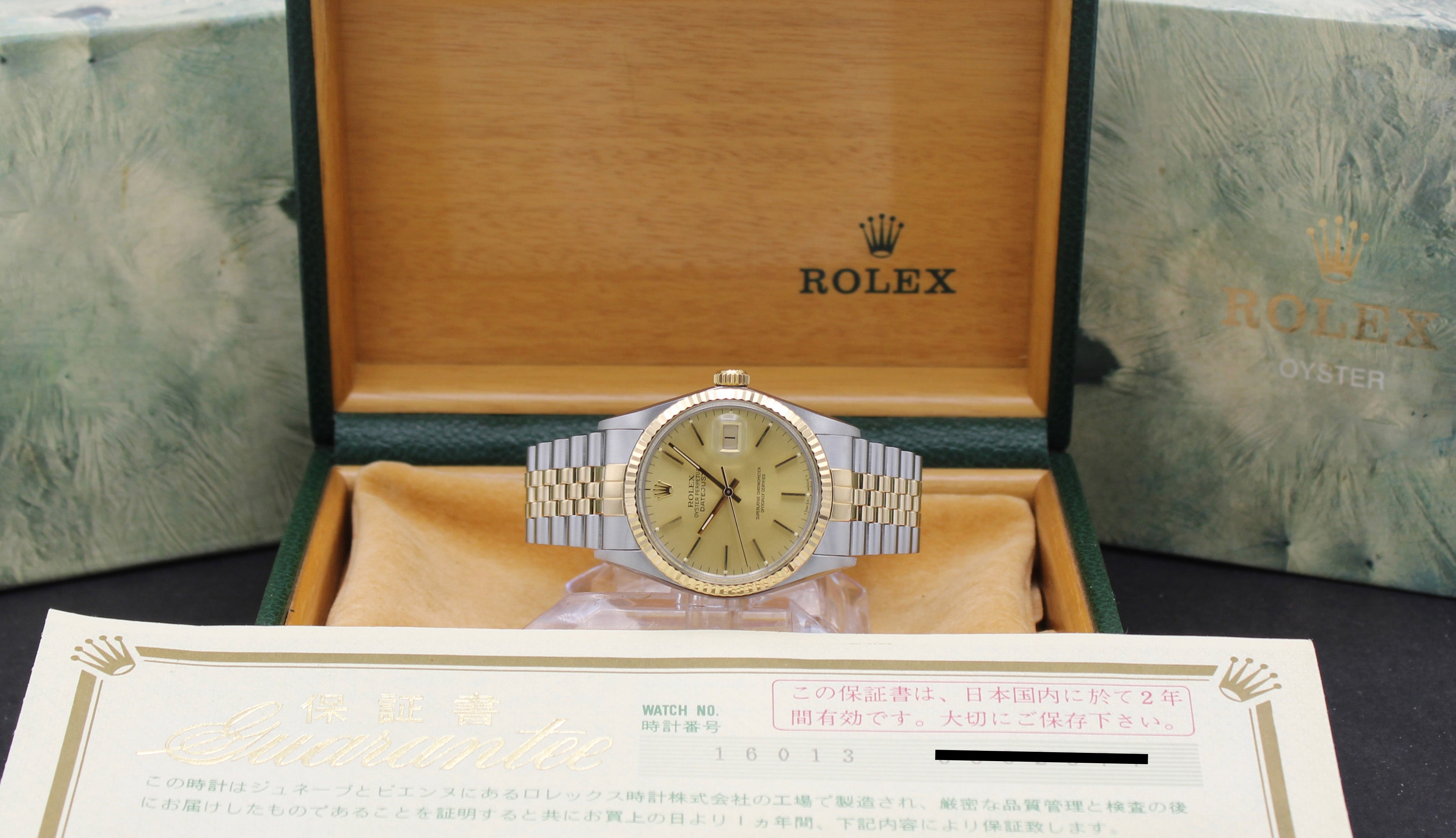 Rolex Datejust 16013 - 1985 - Rolex horloge - Rolex kopen - Rolex heren horloge - Trophies Watches