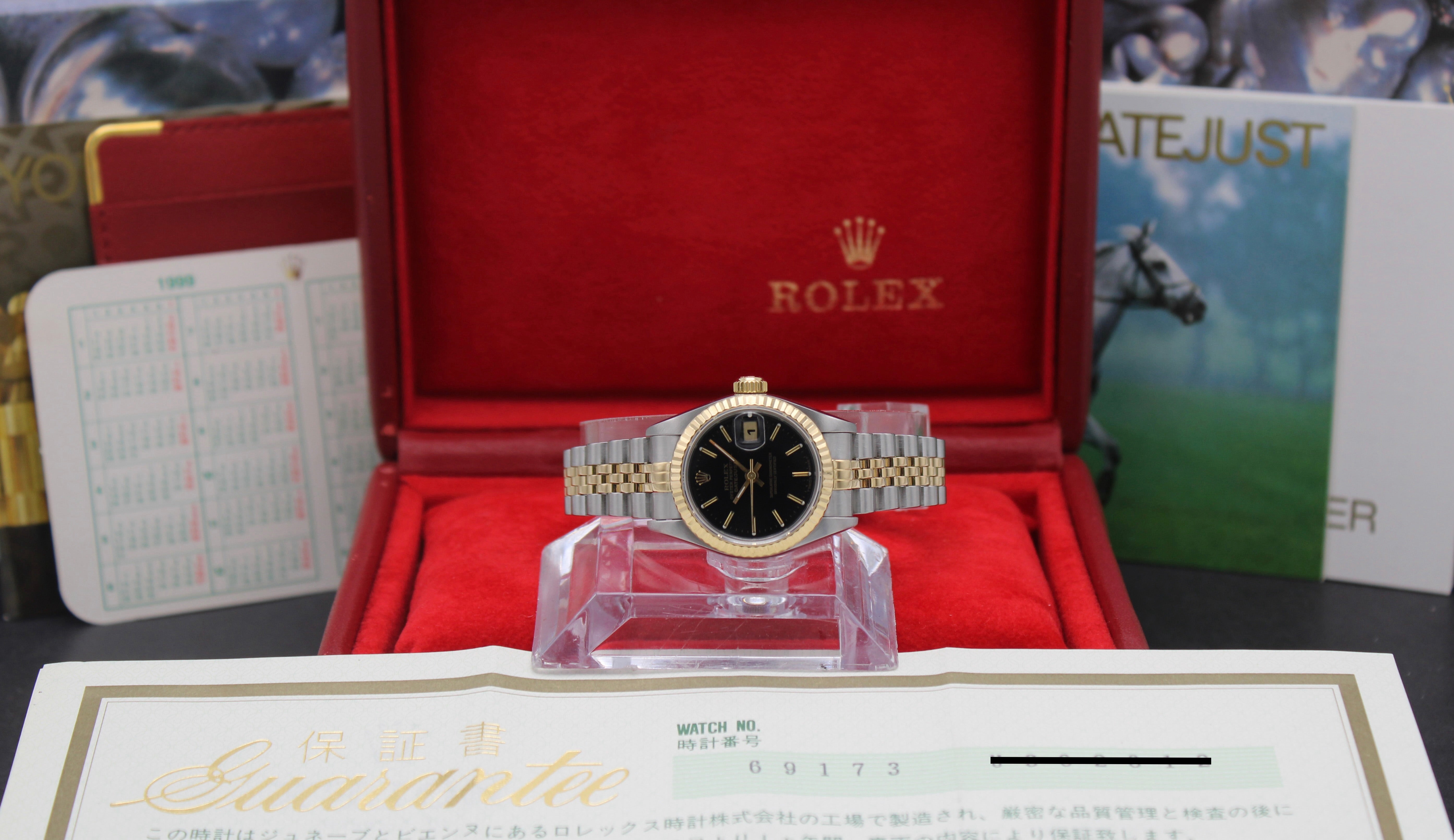 Rolex Lady-Datejust 69173 - 1999 - Rolex horloge - Rolex kopen - Rolex dames horloge - Trophies Watches