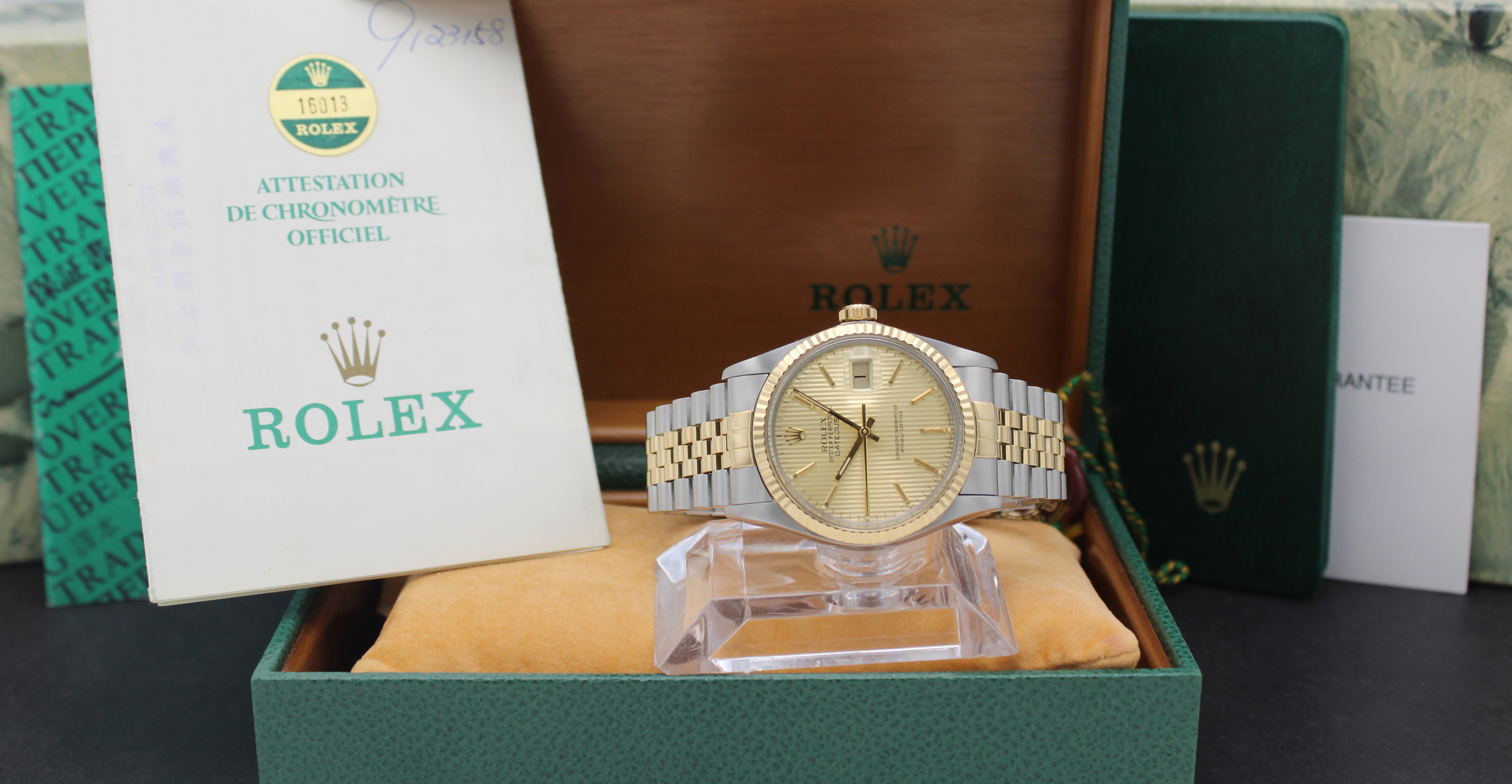 Rolex Datejust 16013 - 1986 - Rolex horloge - Rolex kopen - Rolex heren horloge - Trophies Watches