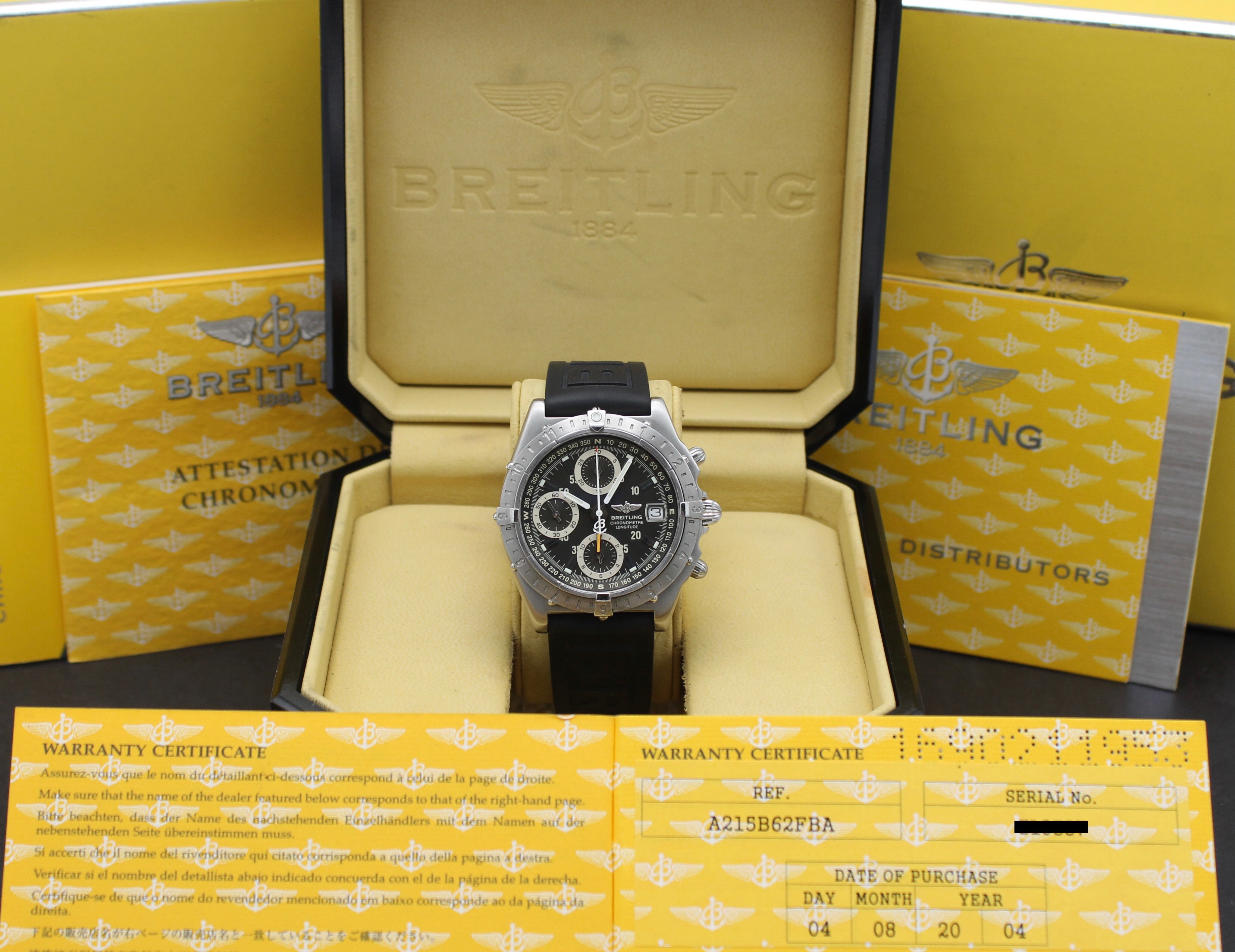 Breitling Chronomat Longitude A20348 - 2004 - Breitling horloge - Breitling kopen - Breitling heren horloge - Trophies Watches
