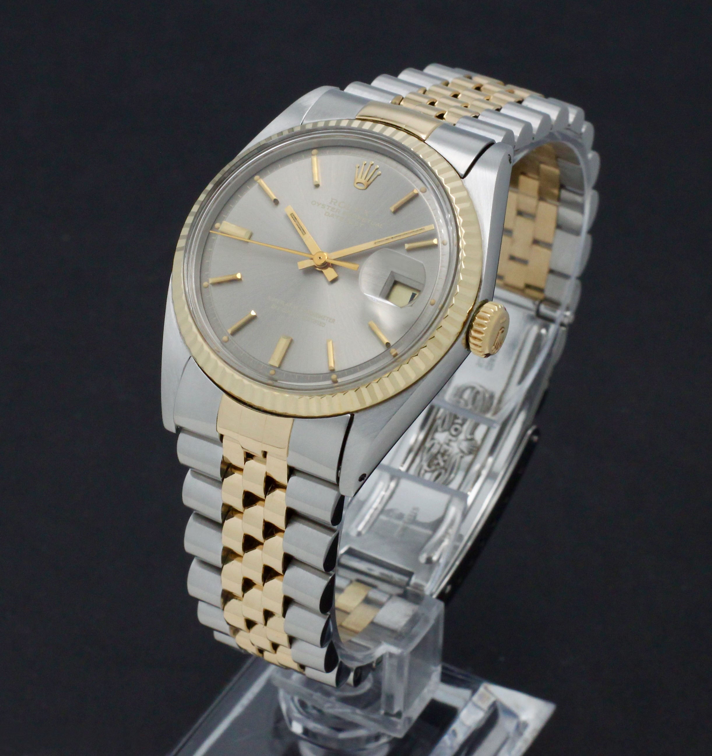Rolex Datejust 1601 - 1971 - goud/staal - two/tone - Rolex horloge - Rolex kopen - Rolex heren horloge - Trophies Watches