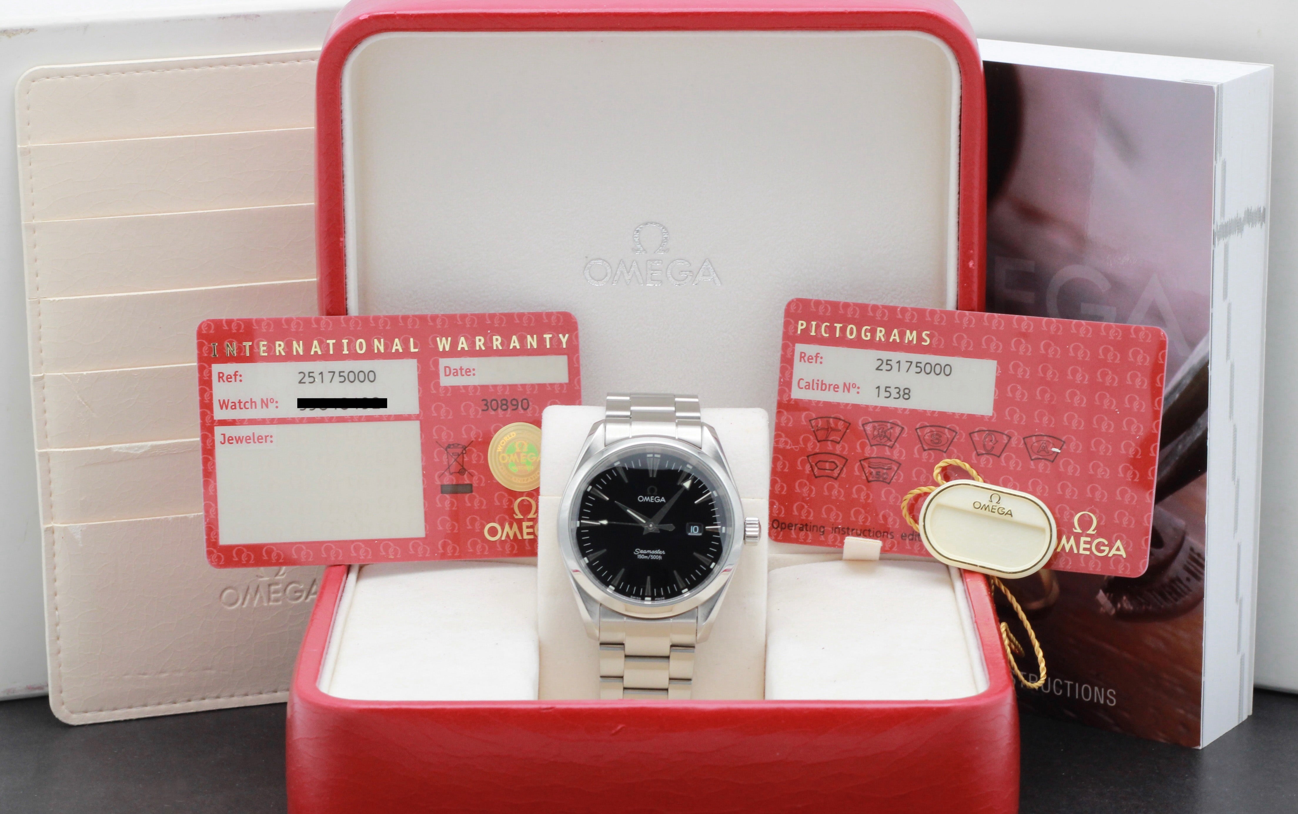 Omega Seamaster Aqua Terra 2517.50.00 - 1999 - Omega horloge - Omega kopen - Omega heren horloge - Trophies Watches