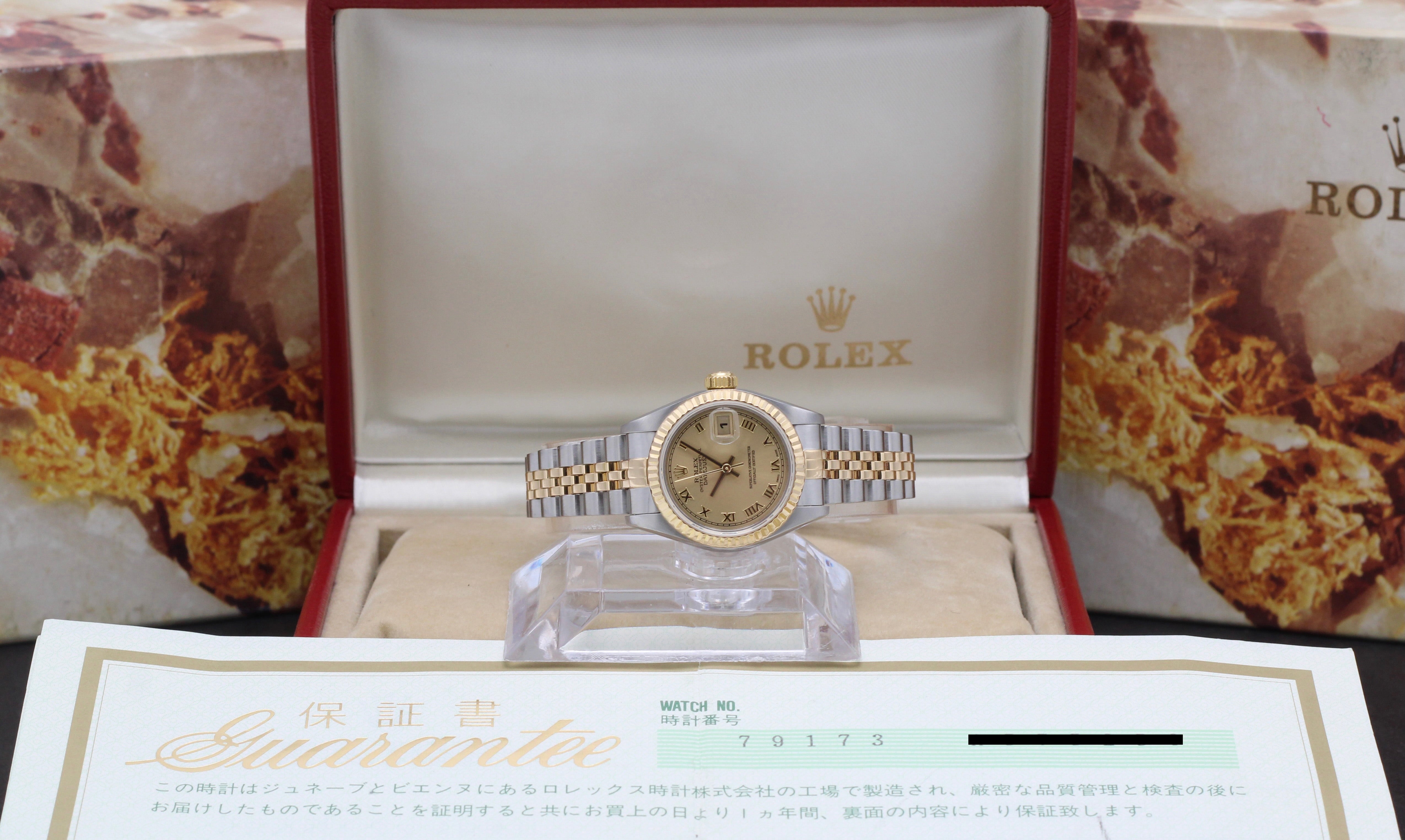 Rolex Lady-Datejust 79173 - 2001 - Rolex horloge - Rolex kopen - Rolex dames horloge - Trophies Watches