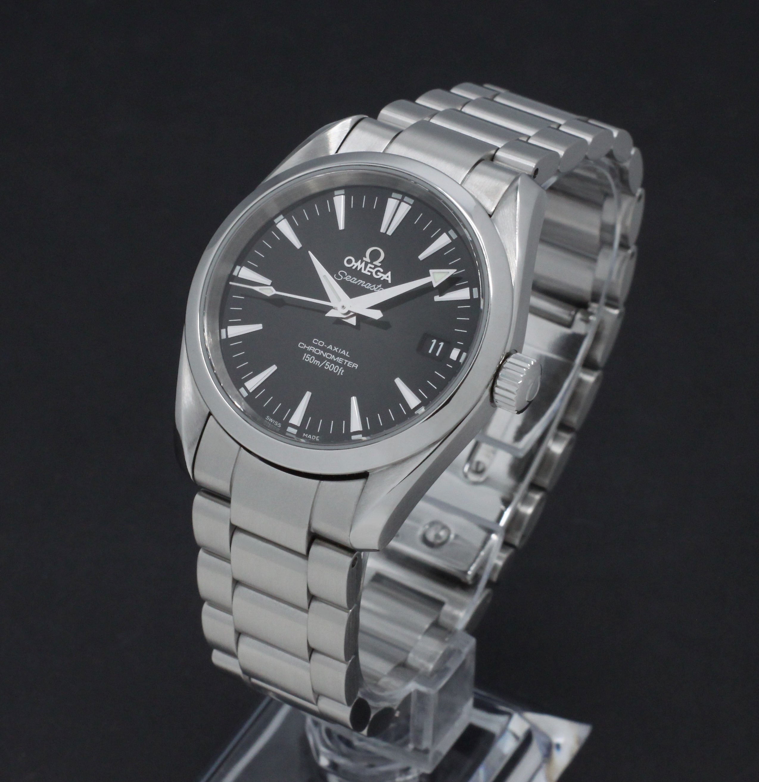 Omega Seamaster Aqua Terra Co-axial 2504.50.00 - 2008 - Omega horloge - Omega kopen - Omega heren horloge - Trophies Watches