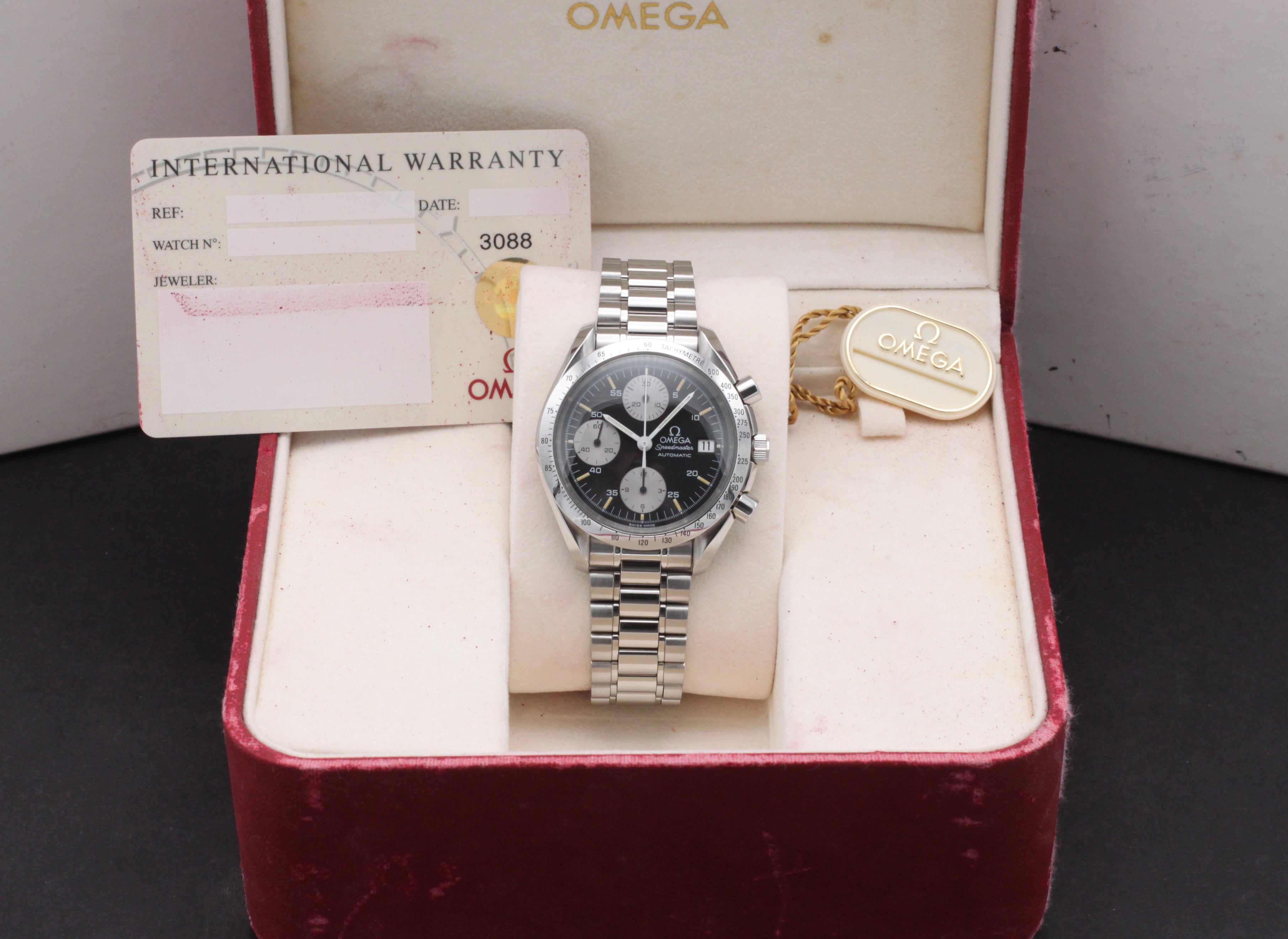 Omega Speedmaster 3511.50.00 - 1995 - Omega horloge - Omega kopen - Omega heren horloges - Trophies Watches
