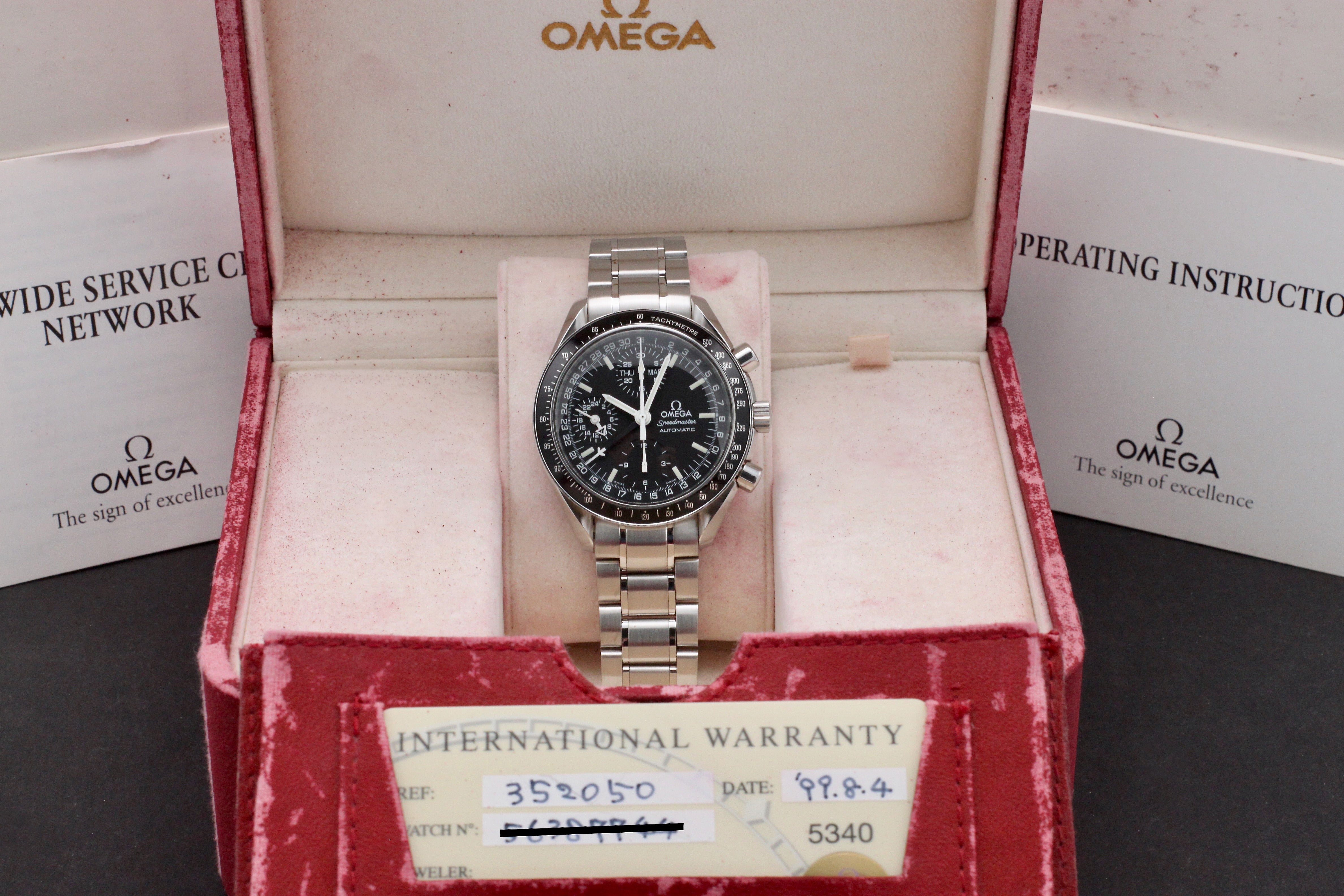 Omega Speedmaster Day Date 3520.50.00 - 1999 - Omega horloge - Omega kopen - Omega heren horloge - Trophies Watches