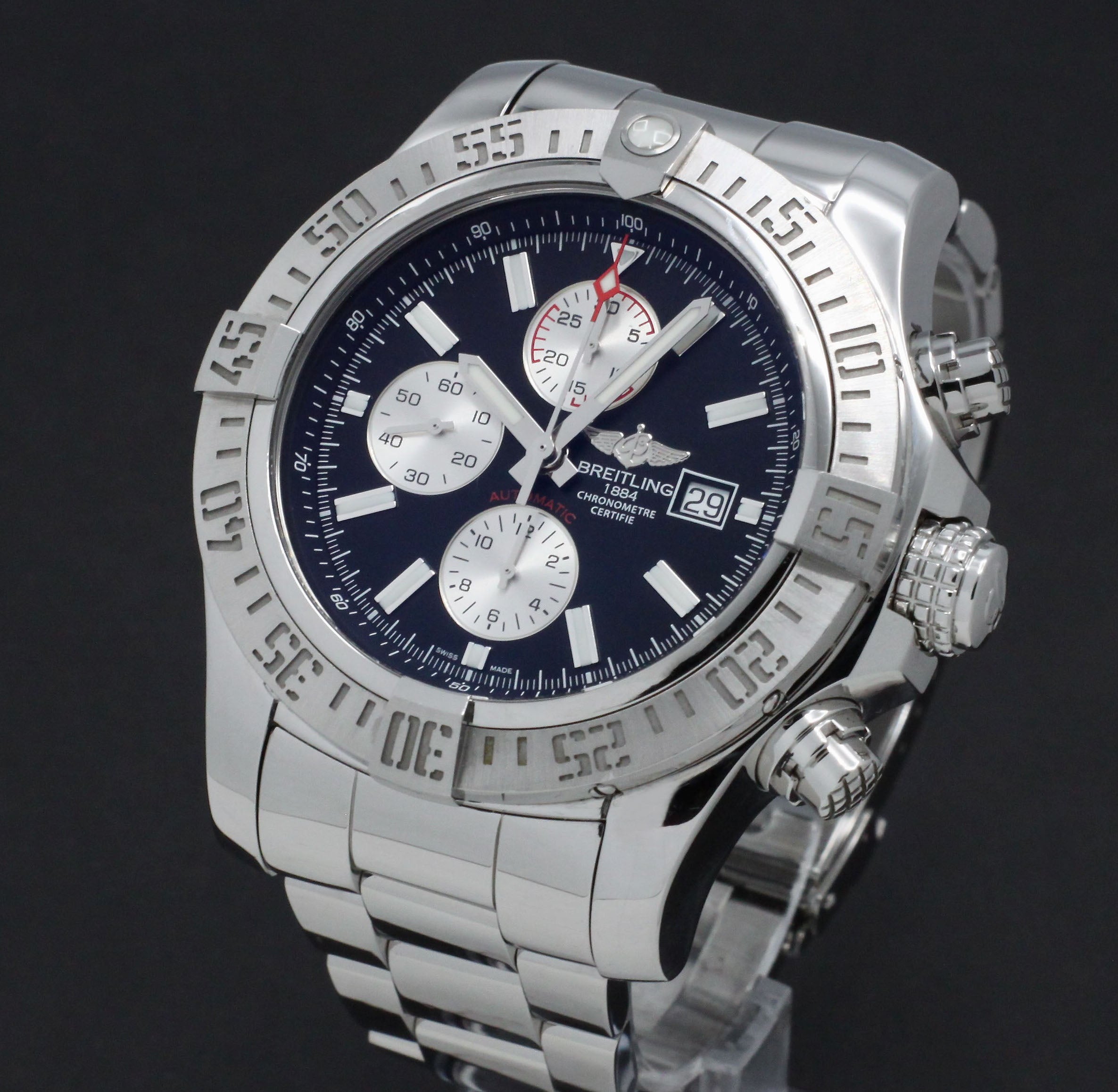 Breitling Super Avenger II A13371 - 2016 - Breitling horloge - Breitling kopen - Breitling heren horloge - Trophies Watches