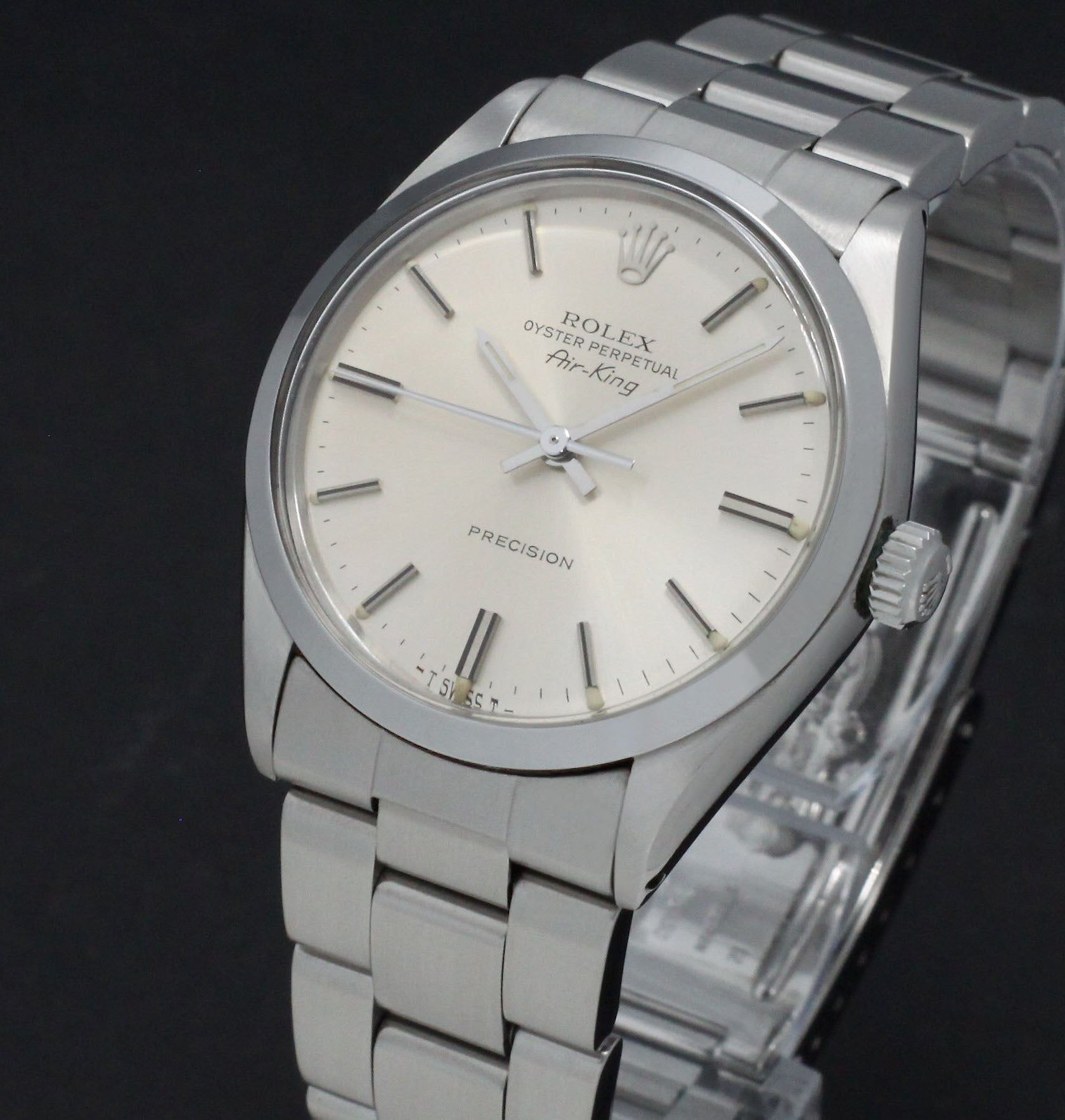 Rolex Air King Precision 5500 - 1983 - Rolex horloge - Rolex kopen - Rolex heren horloge - Trophies Watches