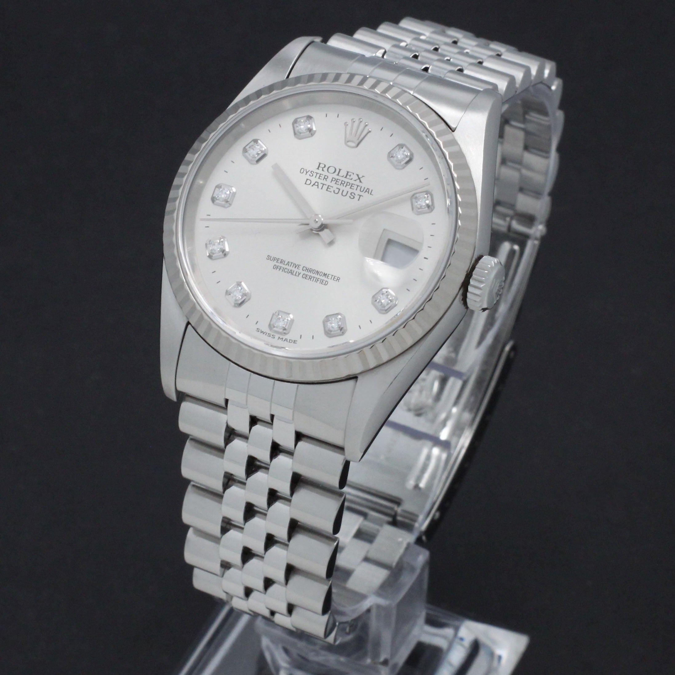 Rolex Datejust 16234G - 1999 - Rolex horloge - Rolex kopen - Rolex heren horloge - Trophies Watches