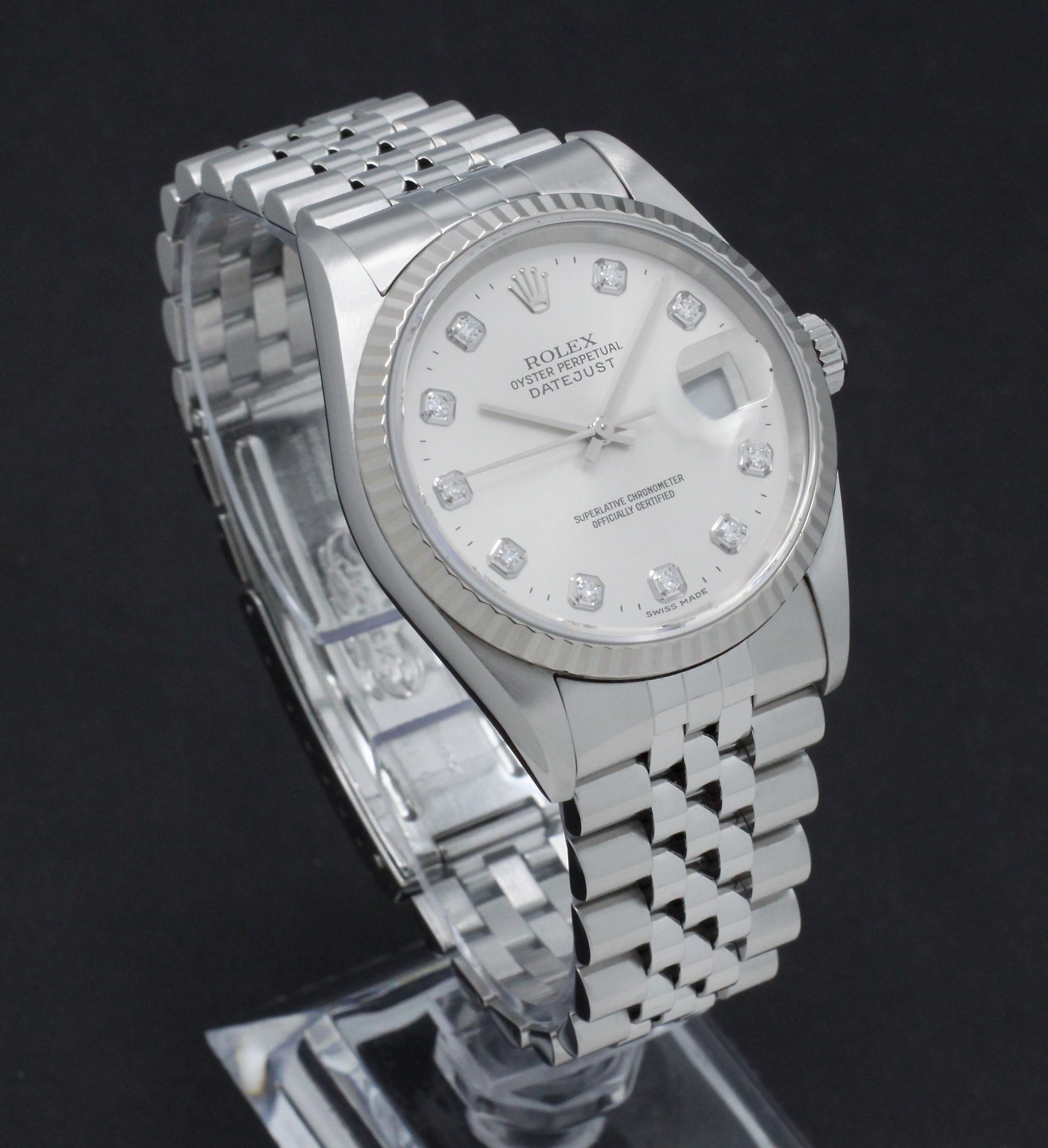 Rolex Datejust 16234G - 1999 - Rolex horloge - Rolex kopen - Rolex heren horloge - Trophies Watches
