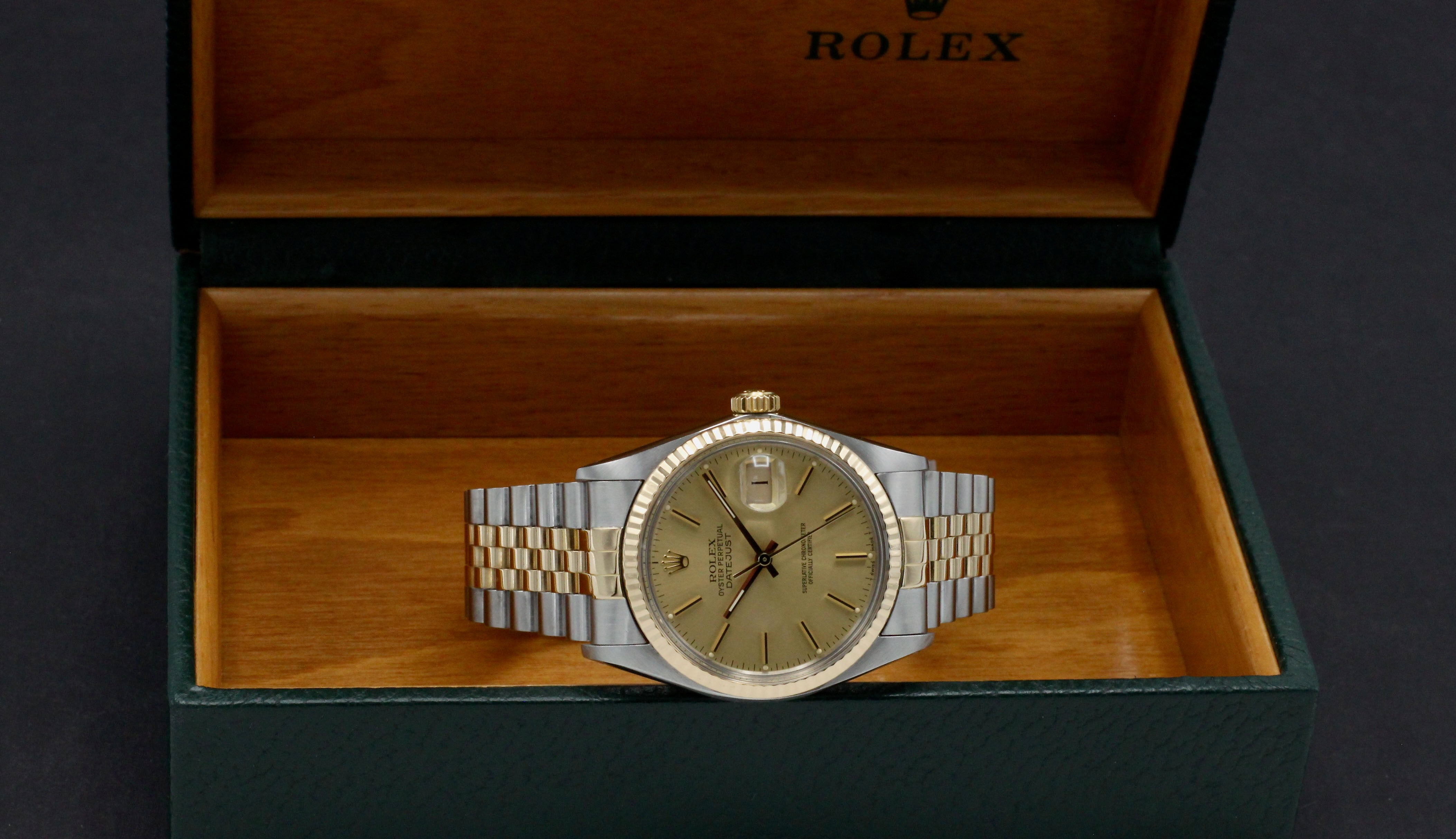 Rolex Datejust 16013 - 1986 - Rolex horloge - Rolex kopen - Rolex heren horloge - Trophies Watches