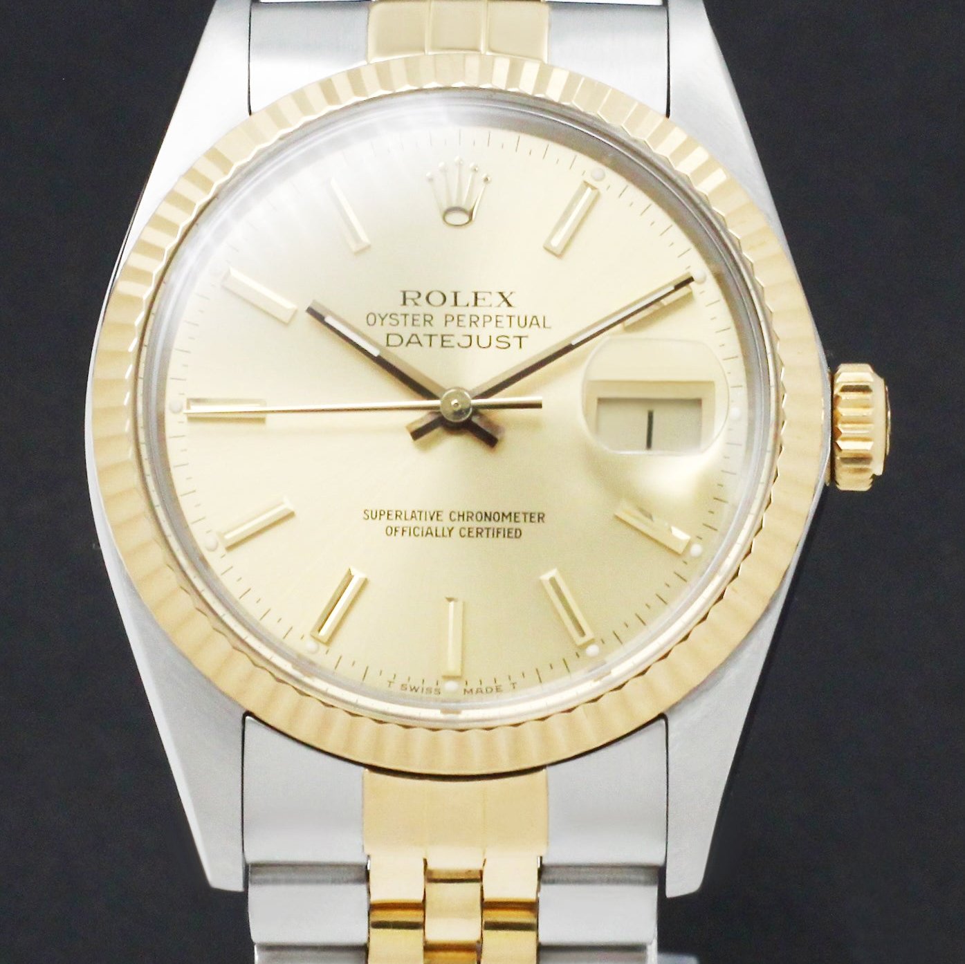 Rolex Datejust 16013 - 1987 - Rolex horloge - Rolex kopen - Rolex heren horloge - Trophies Watches