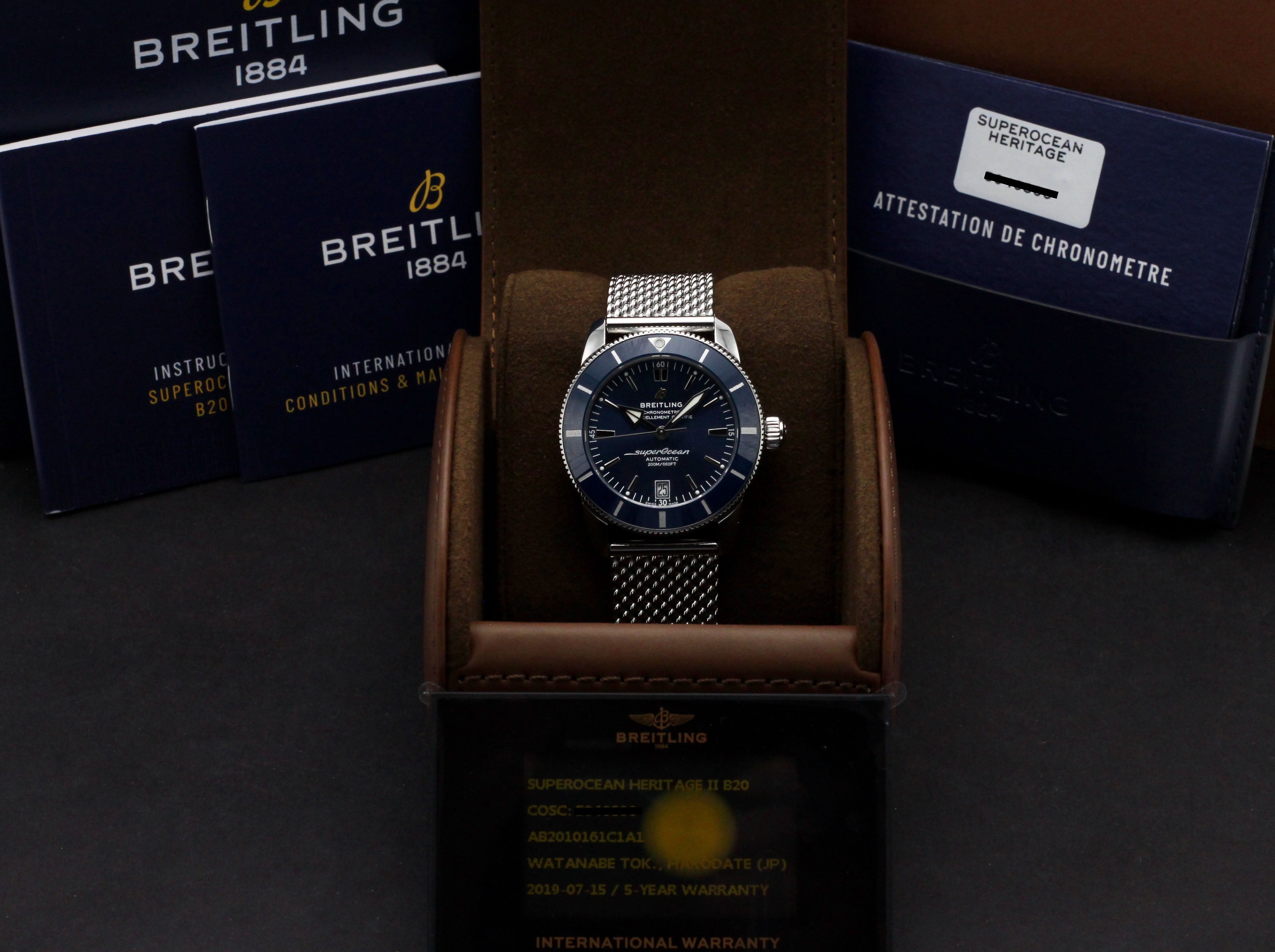 Breitling Superocean Héritage Ii 42 AB2010 - 2019 - Breitling horloge - Breitling kopen - Breitling heren horloge - Trophies Watches