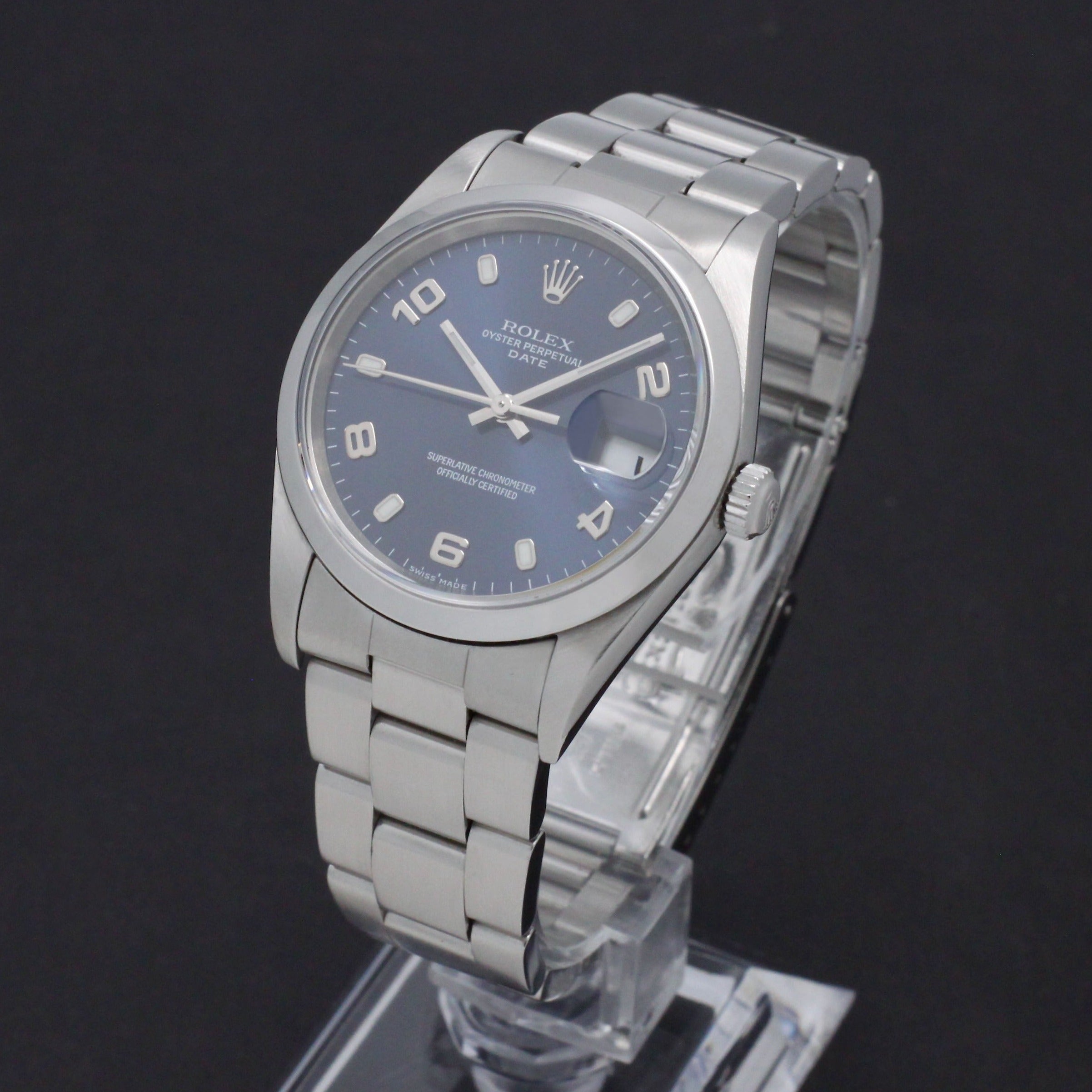 Rolex Oyster Perpetual Date 15200 - 2000 - Rolex horloge - Rolex kopen - Rolex heren horloge - Trophies Watches