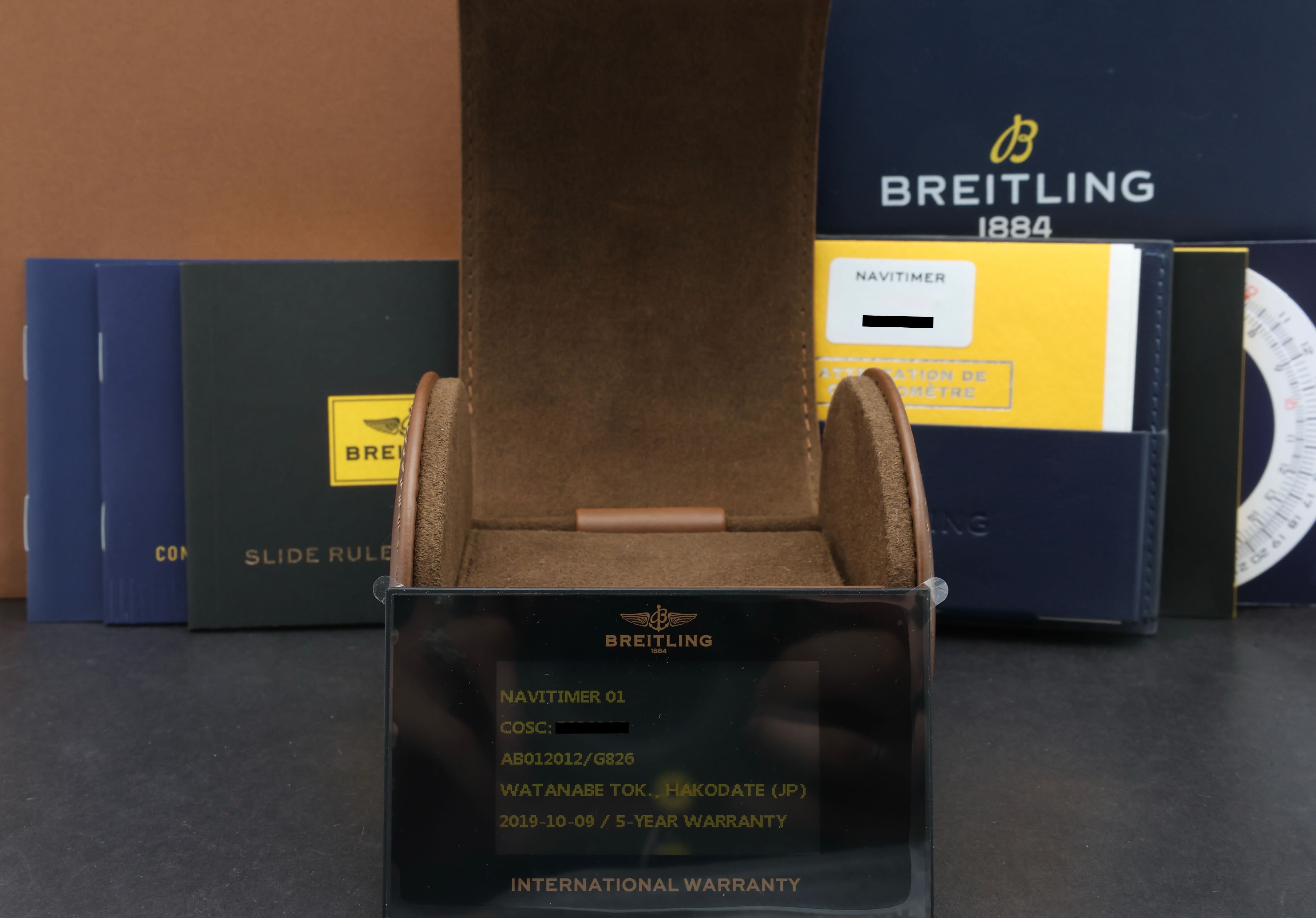 Breitling Navitimer 01 AB0120 - 2019 - Breitling horloge - Breitling kopen - Breitling heren horloge - Trophies Watches