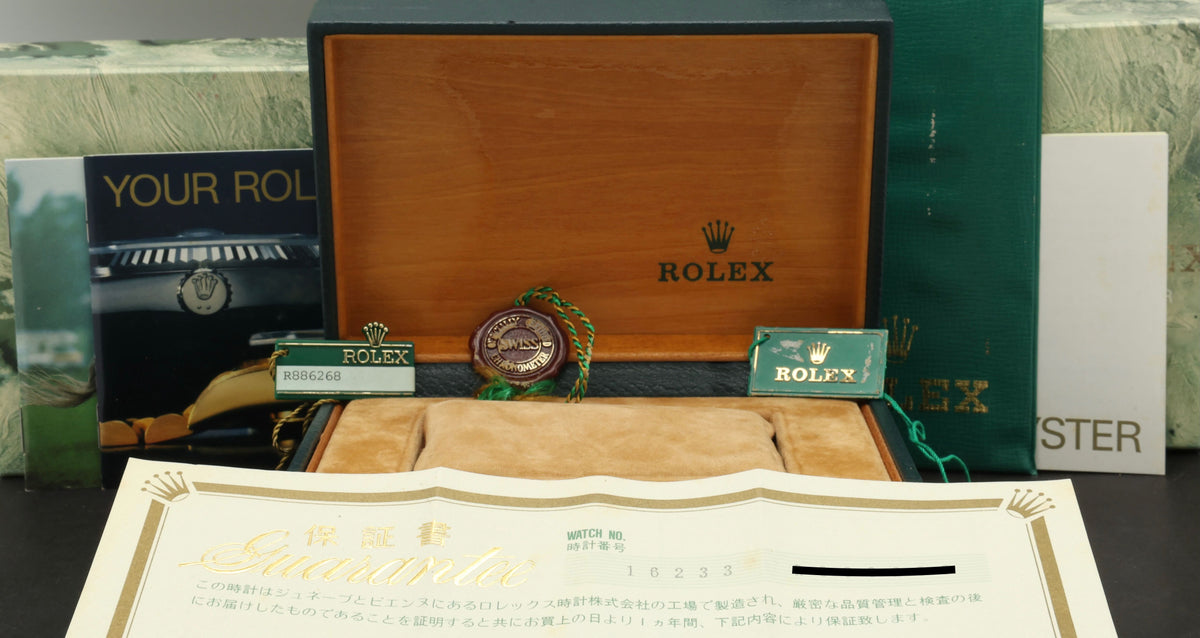 Rolex Datejust 16233G - 1989 - Rolex horloge - Rolex kopen - Rolex heren horloge - Trophies Watches
