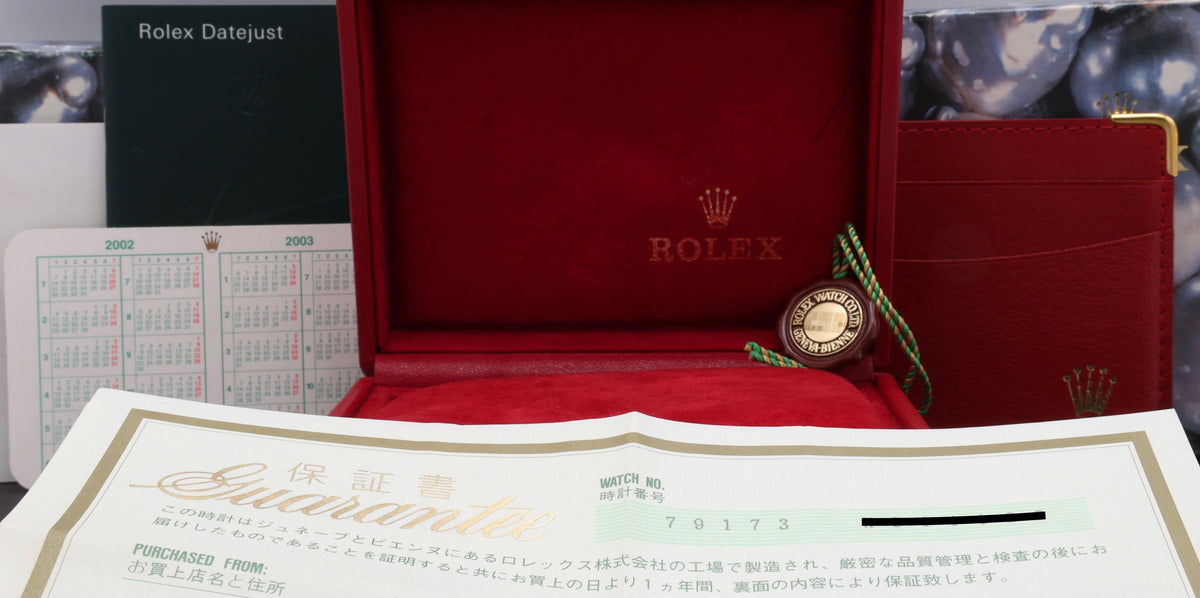 Rolex Lady-Datejust 79173 - 2002 - Rolex horloge - Rolex kopen - Rolex dames horloge - Trophies Watches