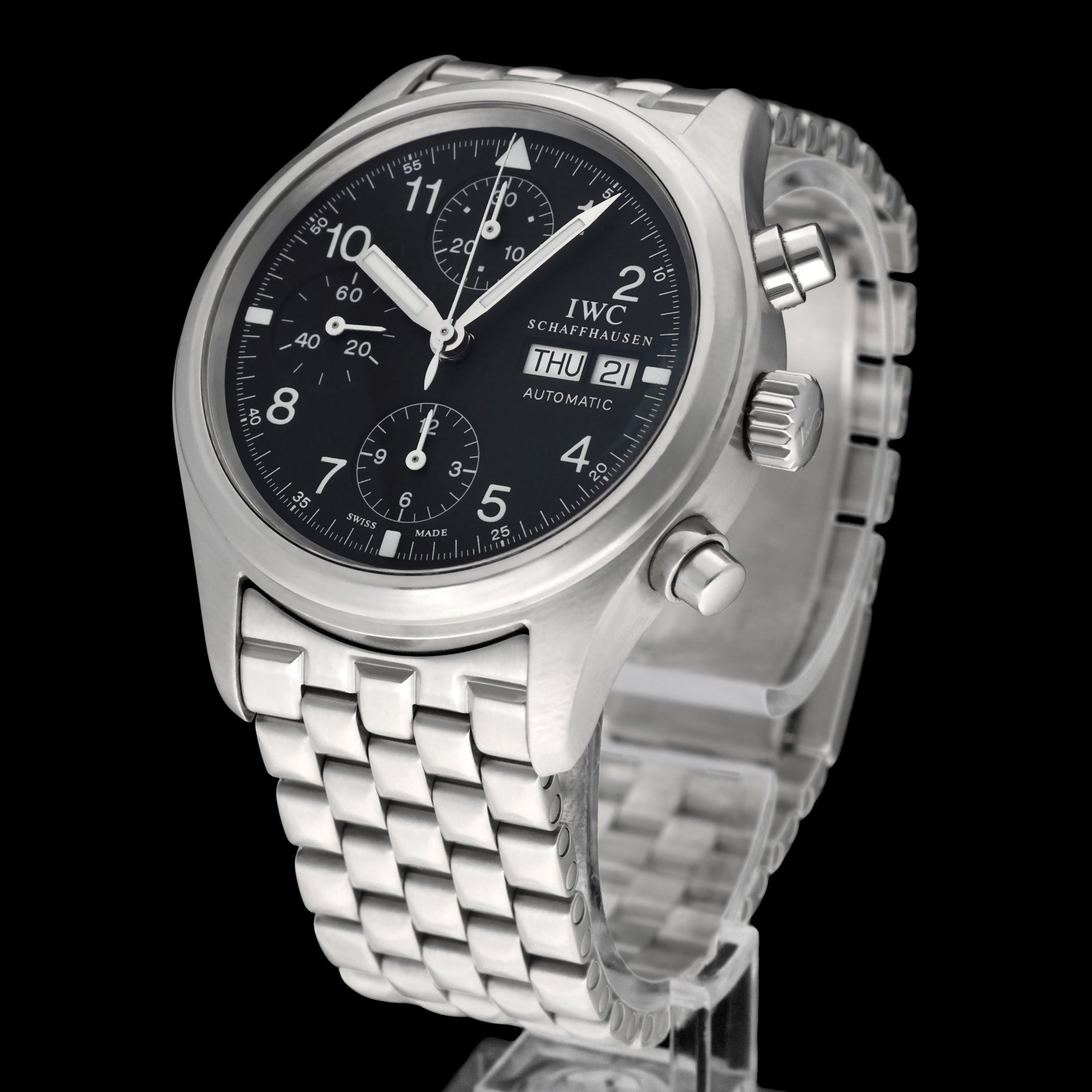 IWC Pilot Chronograph IW324002- 2004 - IWC horloge - IWC kopen - IWC heren horloge - Trophies Watches