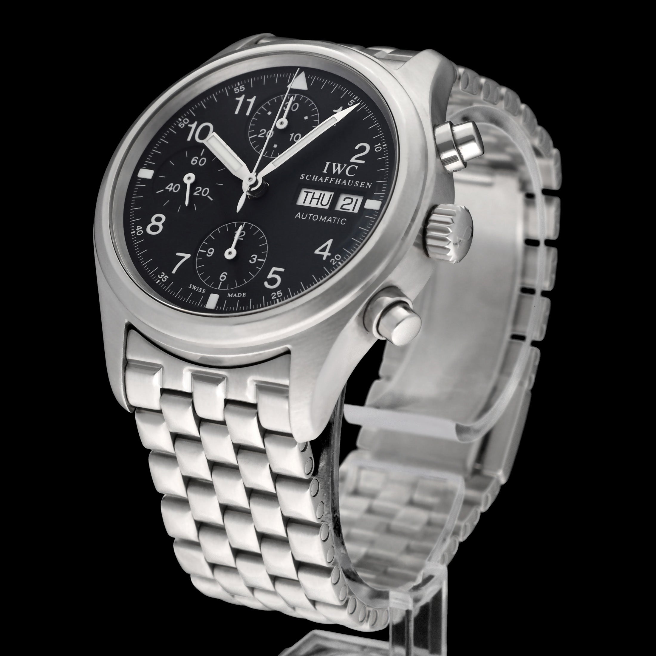 IWC Pilot Chronograph IW324002- 2004 - IWC horloge - IWC kopen - IWC heren horloge - Trophies Watches