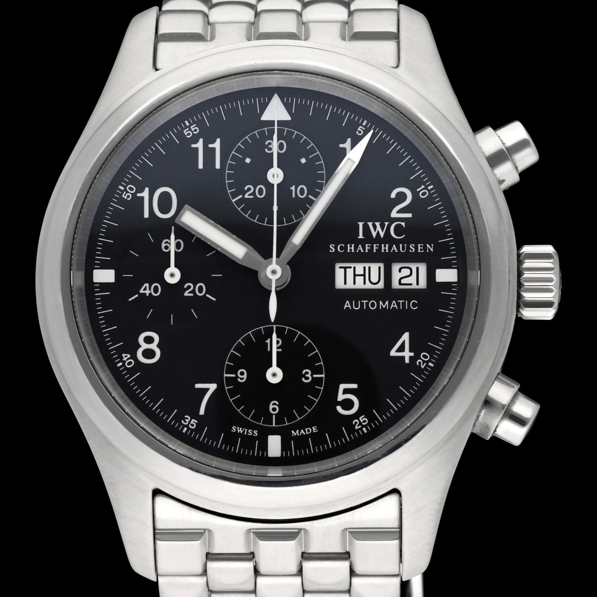 IWC Pilot Chronograph IW324002- 2004 - IWC horloge - IWC kopen - IWC heren horloge - Trophies Watches