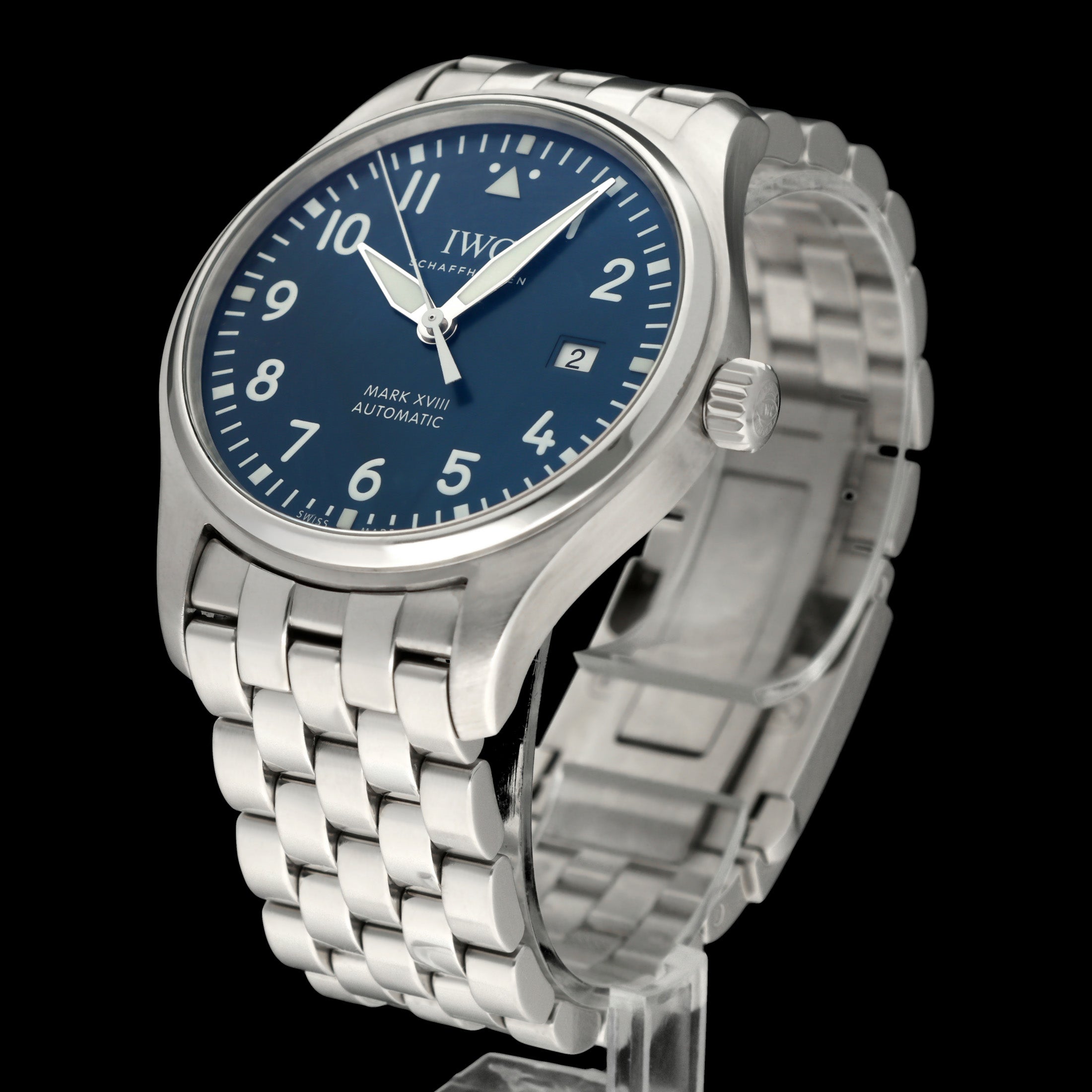 IWC Pilot Mark Xviii IW327016 - 2021 - IWC horloge - IWC kopen - IWC heren horloge - Trophies Watches