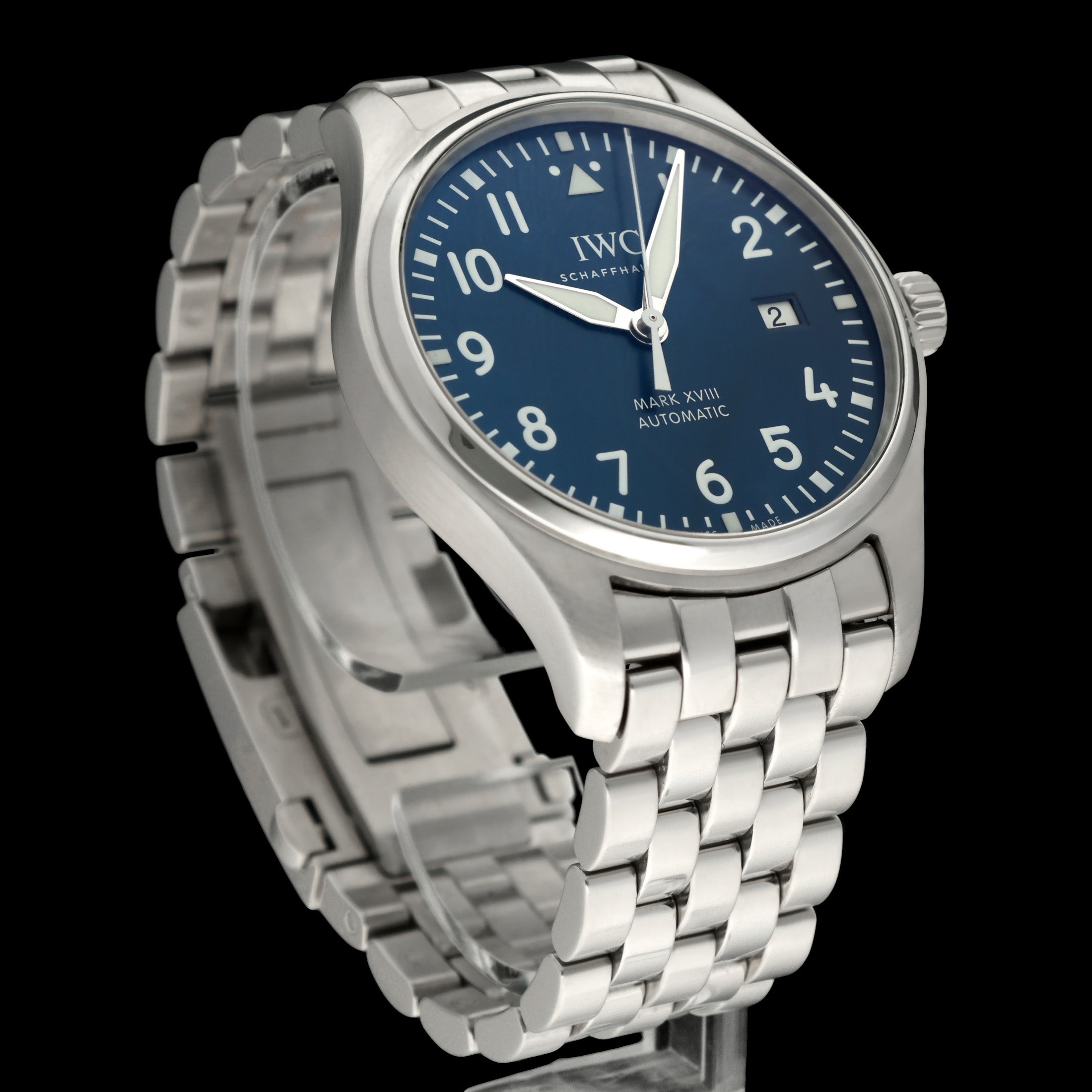 IWC Pilot Mark Xviii IW327016 - 2021 - IWC horloge - IWC kopen - IWC heren horloge - Trophies Watches