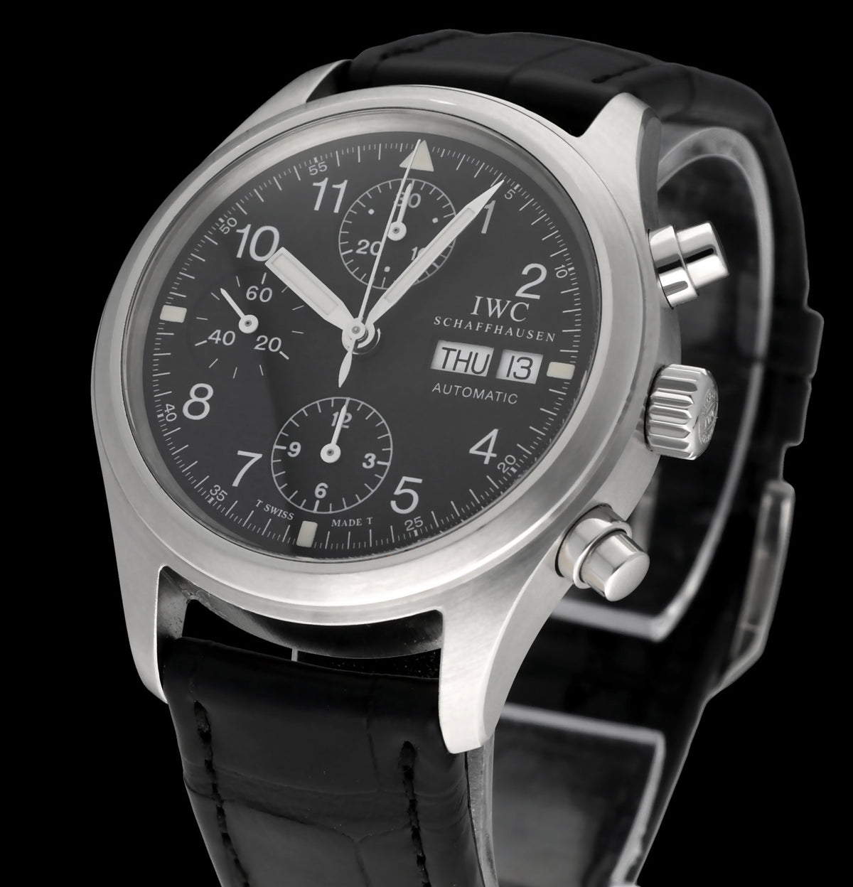 IWC Pilot Chronograph IW370603 - 1998 - IWC horloge - IWC kopen - IWC heren horloge - Trophies Watches