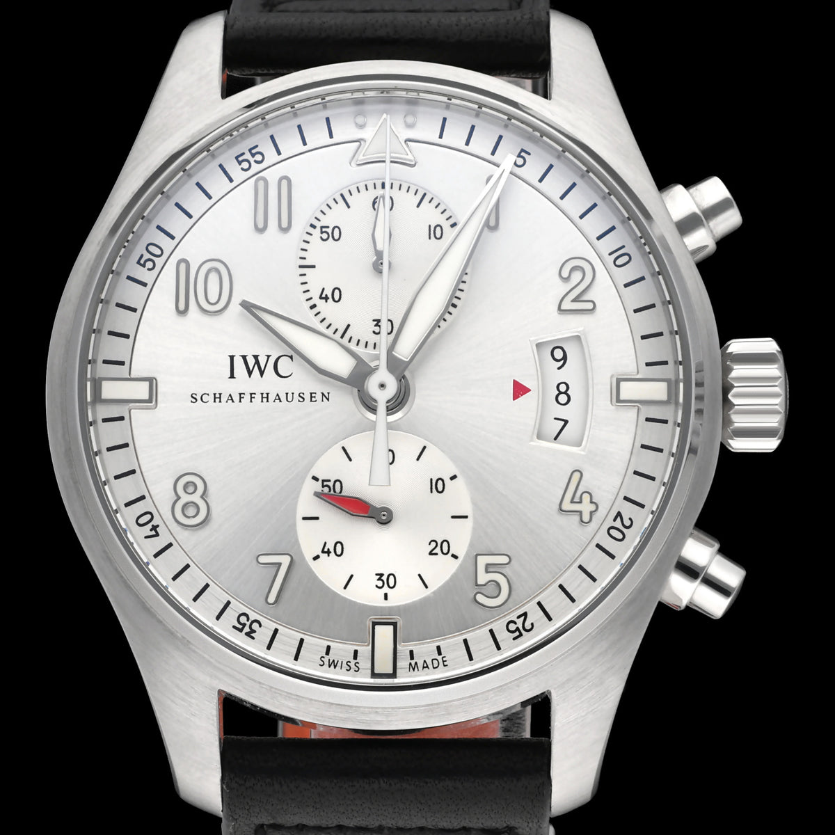 IWC Pilot Spitfire Chronograph IW387809 - 2014 - IWC horloge - IWC kopen - IWC heren horloge - Trophies Watches
