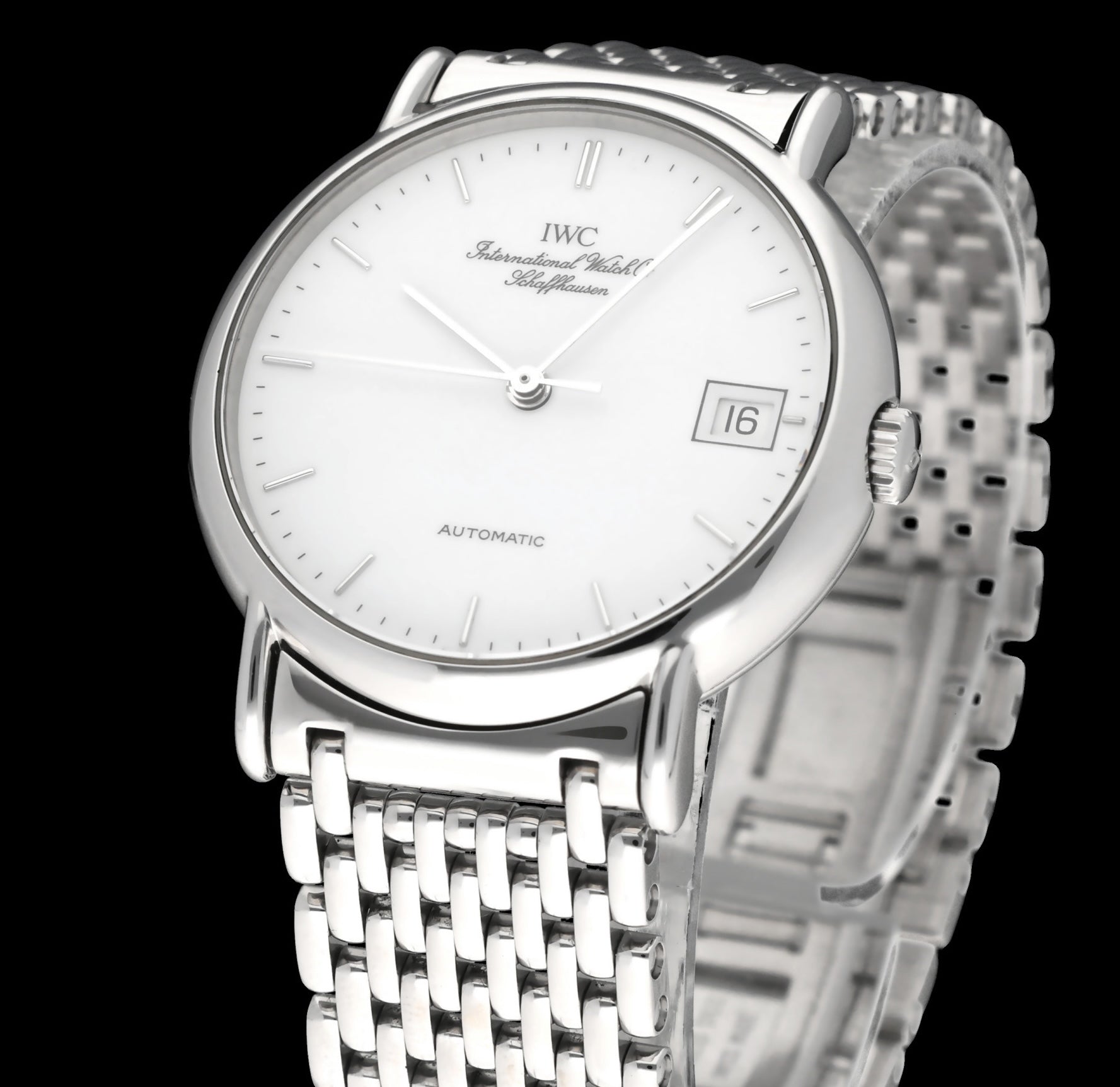 IWC Portofino Automatic IW3513 - 1996 - IWC horloge - IWC kopen - IWC heren horloge - Trophies Watches