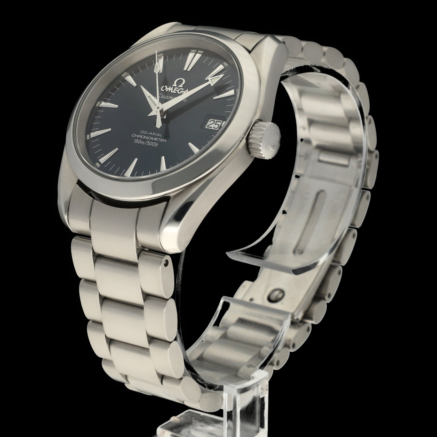 Omega Seamaster Aqua Terra Co-axial 2504.80.00 - 2005 - Omega horloge - Omega kopen - Omega heren horloge - Trophies Watches