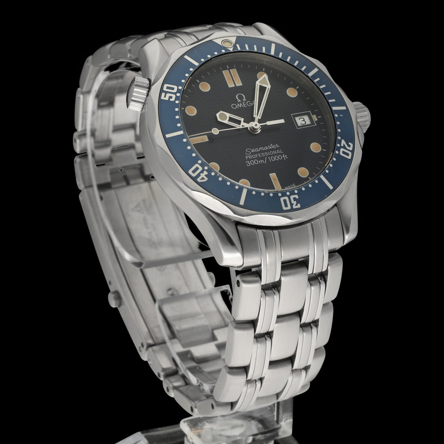 Omega Seamaster Diver 300 M 2561.80.00 - 1995 - Omega horloge - Omega kopen - Omega heren horloge - Trophies Watches