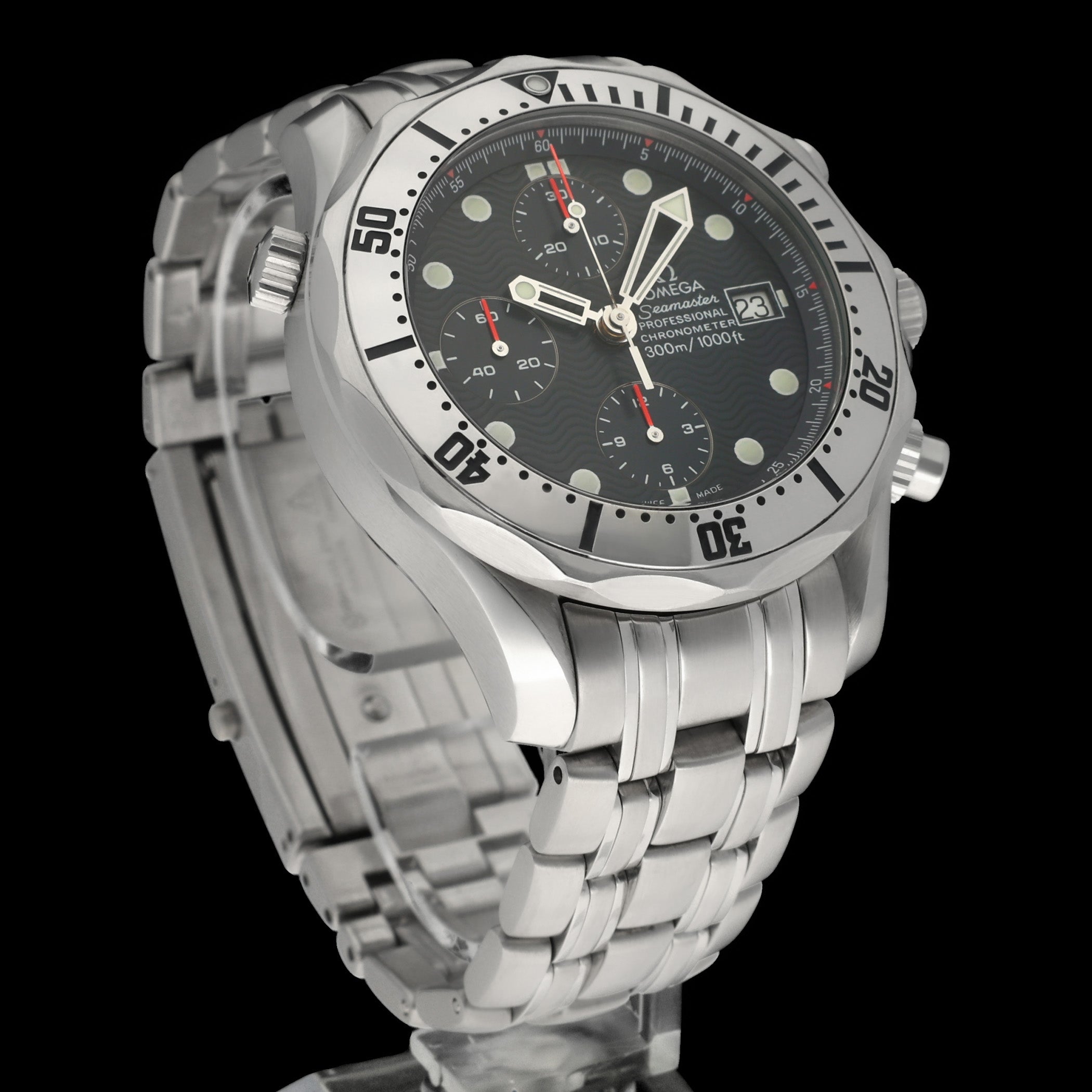 Omega Seamaster Diver 300 M 2589.30.00 - 1999 - Omega horloge - Omega kopen - Omega heren horloge - Trophies Watches