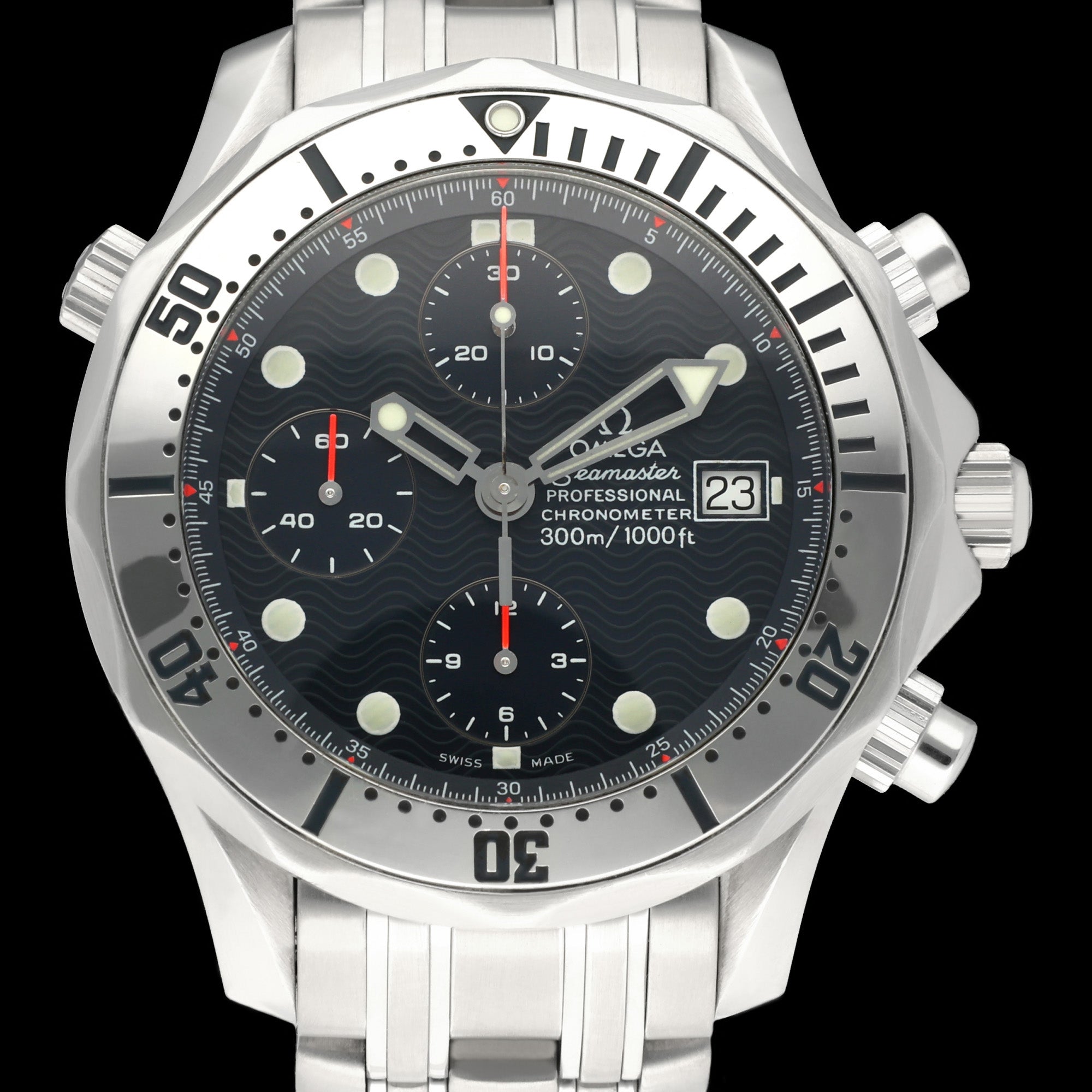 Omega Seamaster Diver 300 M 2589.30.00 - 1999 - Omega horloge - Omega kopen - Omega heren horloge - Trophies Watches