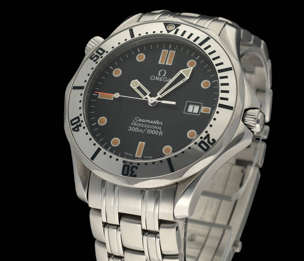 Omega Seamaster Diver 300 M 2542.80.00 - 1998 - Omega horloge - Omega kopen - Omega heren horloge - Trophies Watches