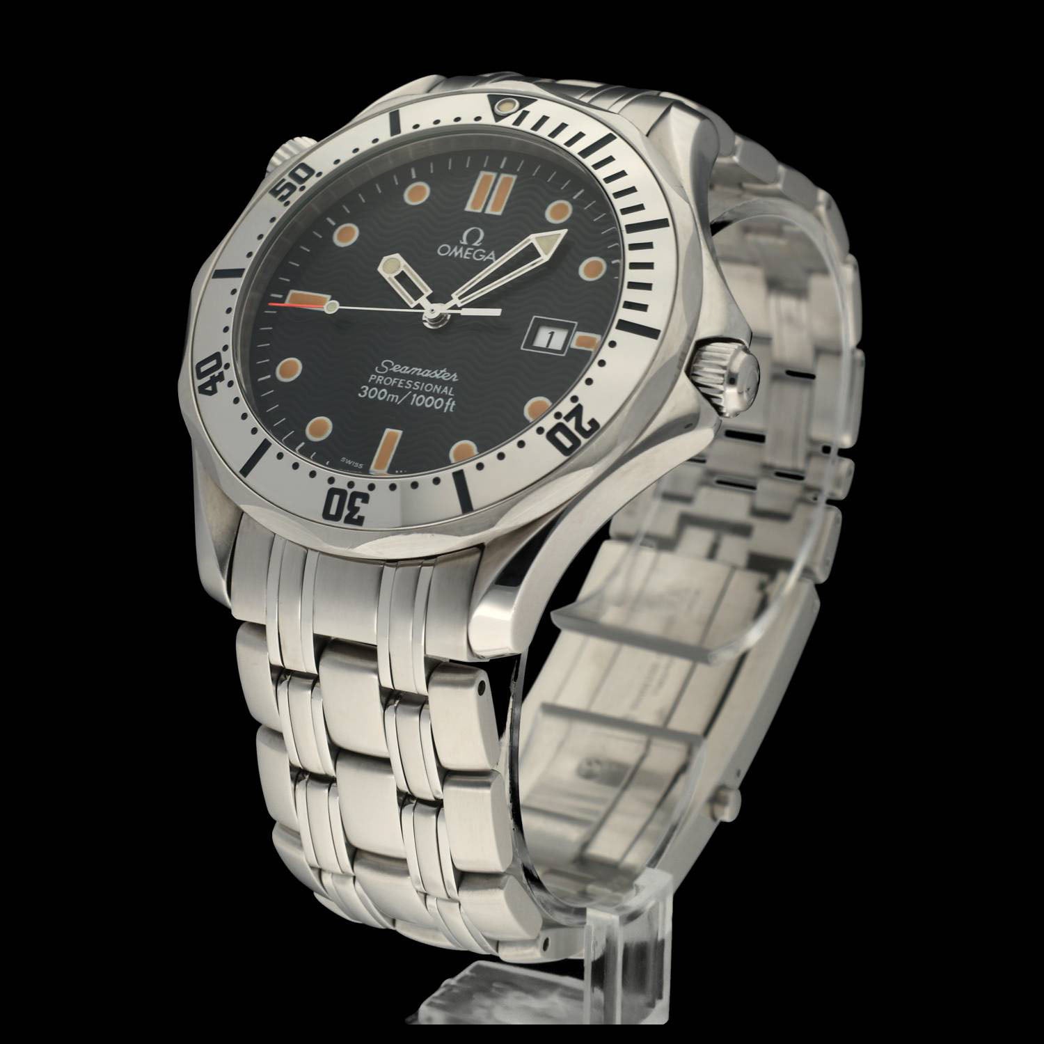 Omega Seamaster Diver 300 M 2542.80.00 - 1998 - Omega horloge - Omega kopen - Omega heren horloge - Trophies Watches
