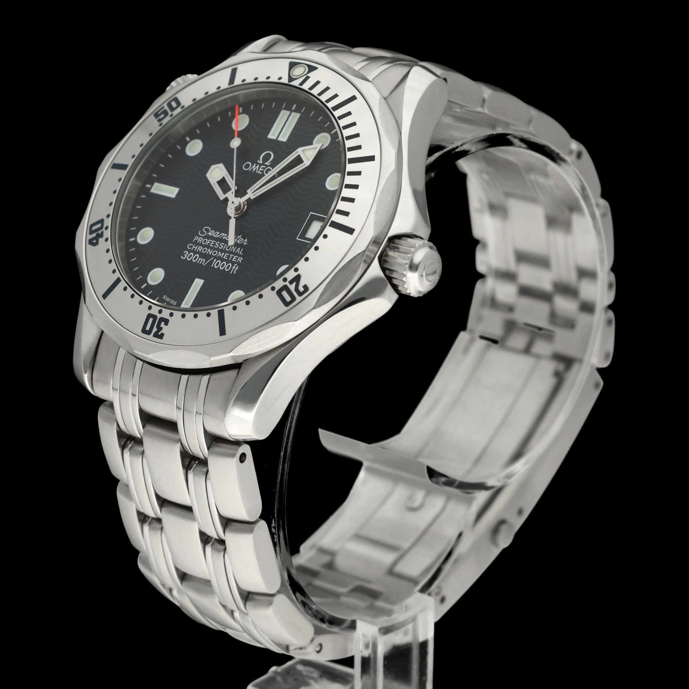 Omega Seamaster Diver 300 M 2552.80.00- 1999 - Omega horloge - Omega kopen - Omega heren horloge - Trophies Watches