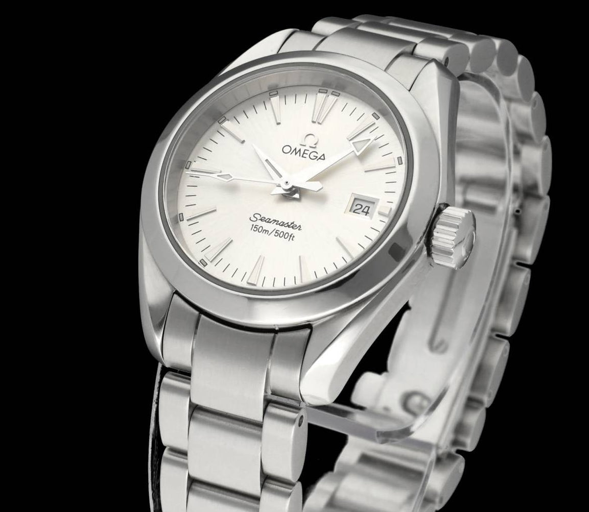 Omega Seamaster Aqua Terra 2577.30 - 2002 - Omega horloge - Omega kopen - Omega dames horloge - Trophies Watches