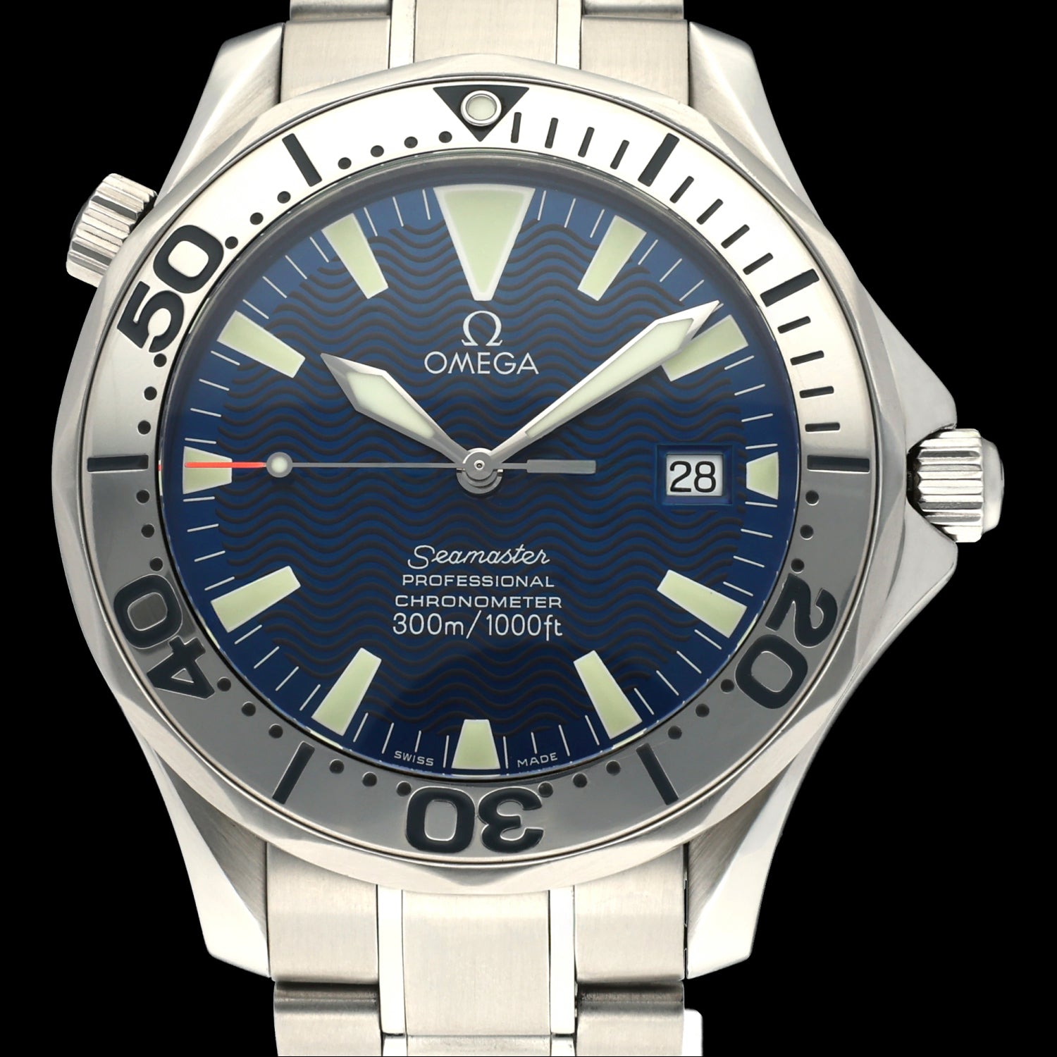 Omega Seamaster Diver 300 M 2255.80.00 - 2006 - Omega horloge - Omega kopen - Omega heren horloge - Trophies Watches