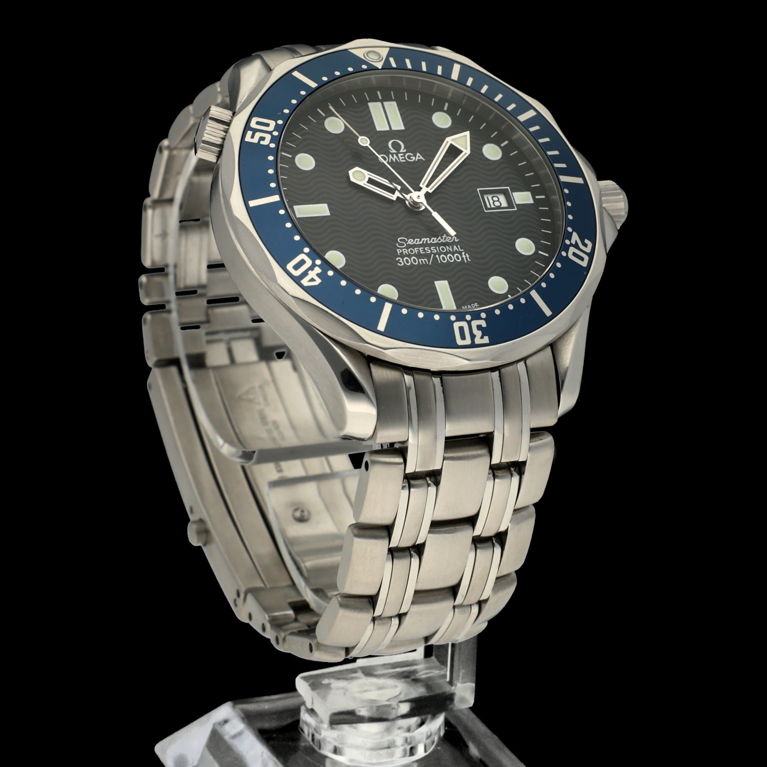 Omega Seamaster Diver 300 M 2541.80.00 - 1998 - Omega horloge - Omega kopen - Omega heren horloge - Trophies Watches
