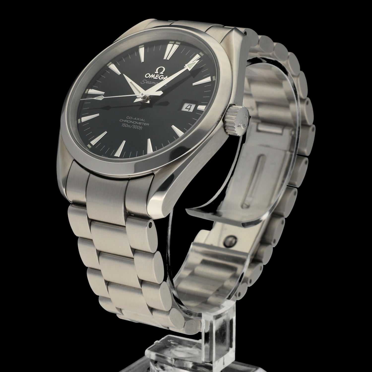 Omega Seamaster Aqua Terra Co-axial 2503.80.00 - 2005 - Omega horloge - Omega kopen - Omega heren horloge - Trophies Watches