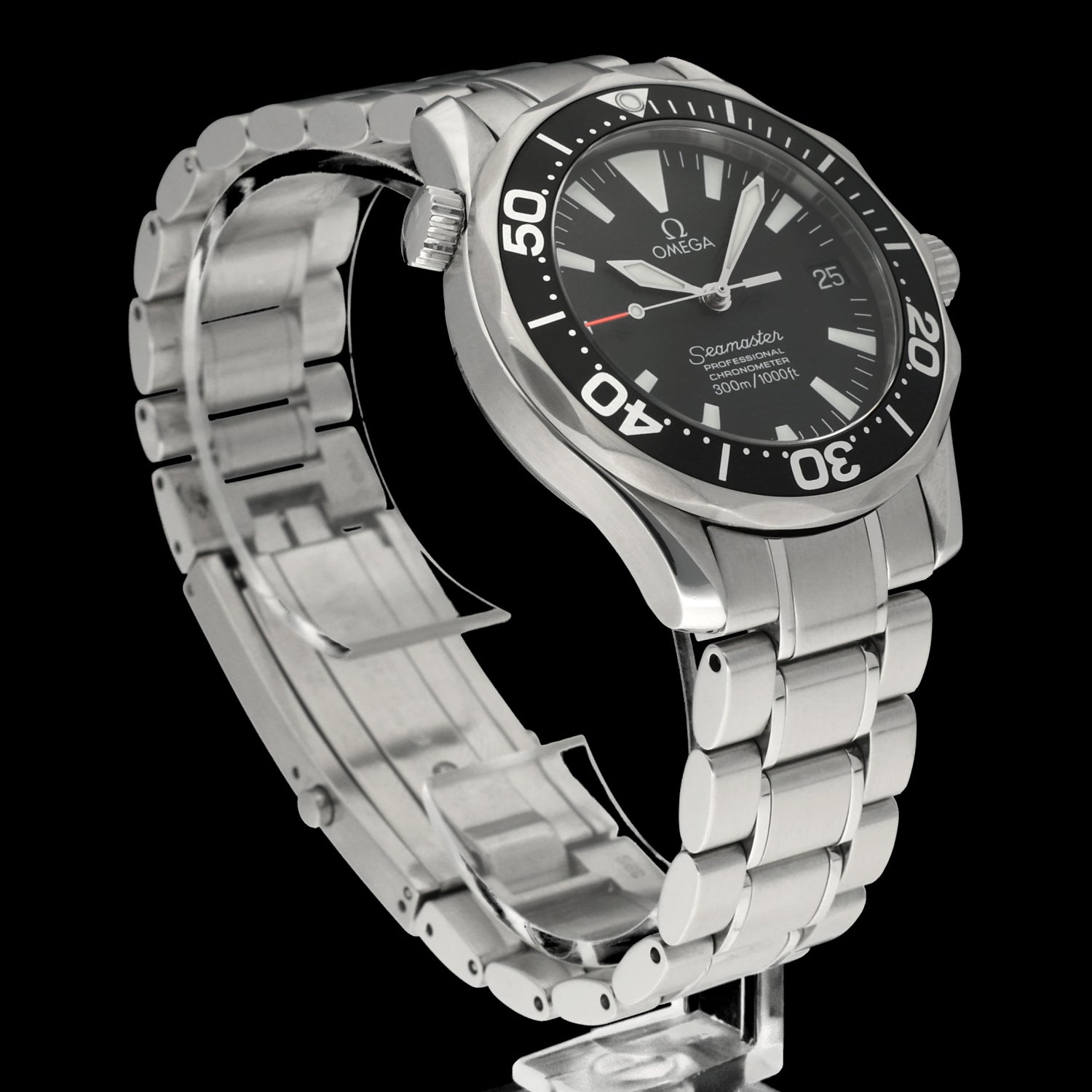 Omega Seamaster Diver 300 M 2252.50 - 2006 - Omega horloge - Omega kopen - Omega heren horloge - Trophies Watches