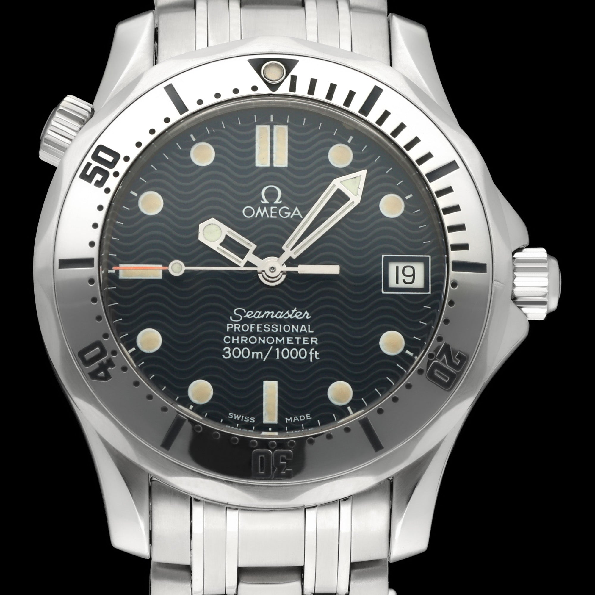 Omega Seamaster Diver 300 M 2552.80.00- 1999 - Omega horloge - Omega kopen - Omega heren horloge - Trophies Watches