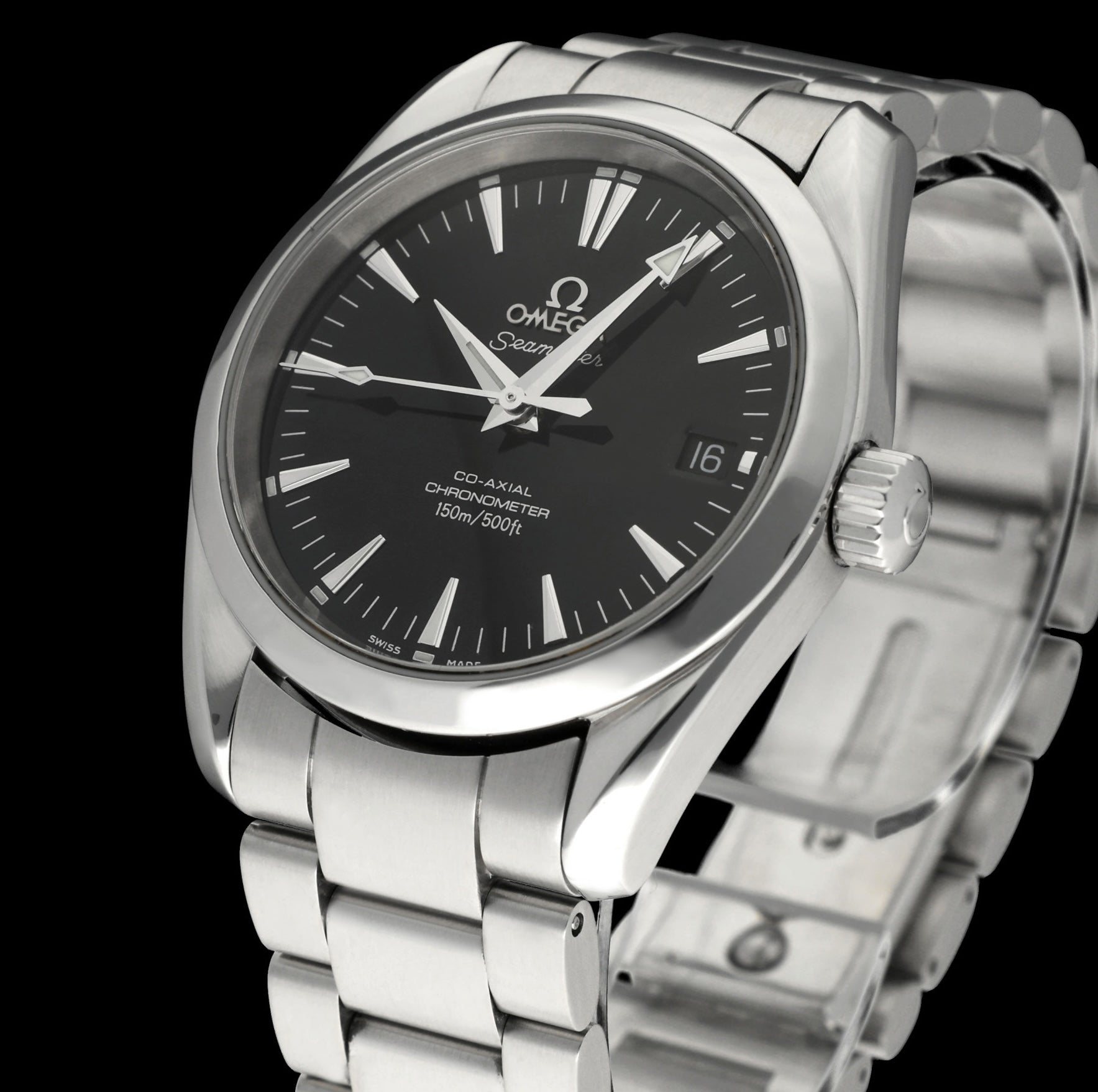 Omega Seamaster Aqua Terra Co-axial 2504.50.00 - 2006 - Omega horloge - Omega kopen - Omega heren horloge - Trophies Watches