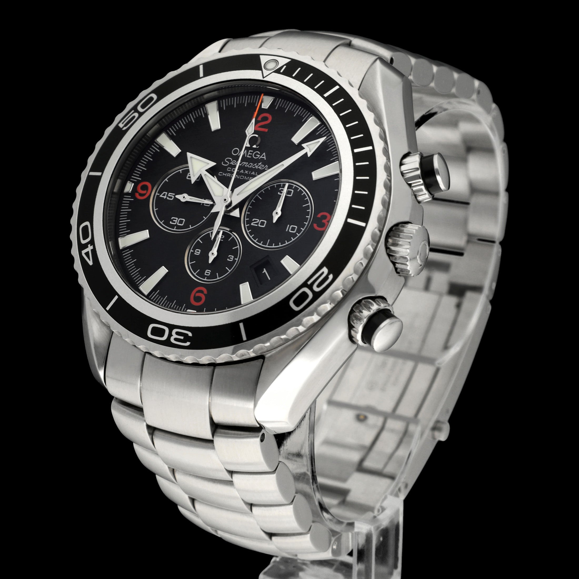 Omega Seamaster Planet Ocean 2210.51.00 - 2008 - Omega horloge - Omega kopen - Omega heren horloge - Trophies Watches