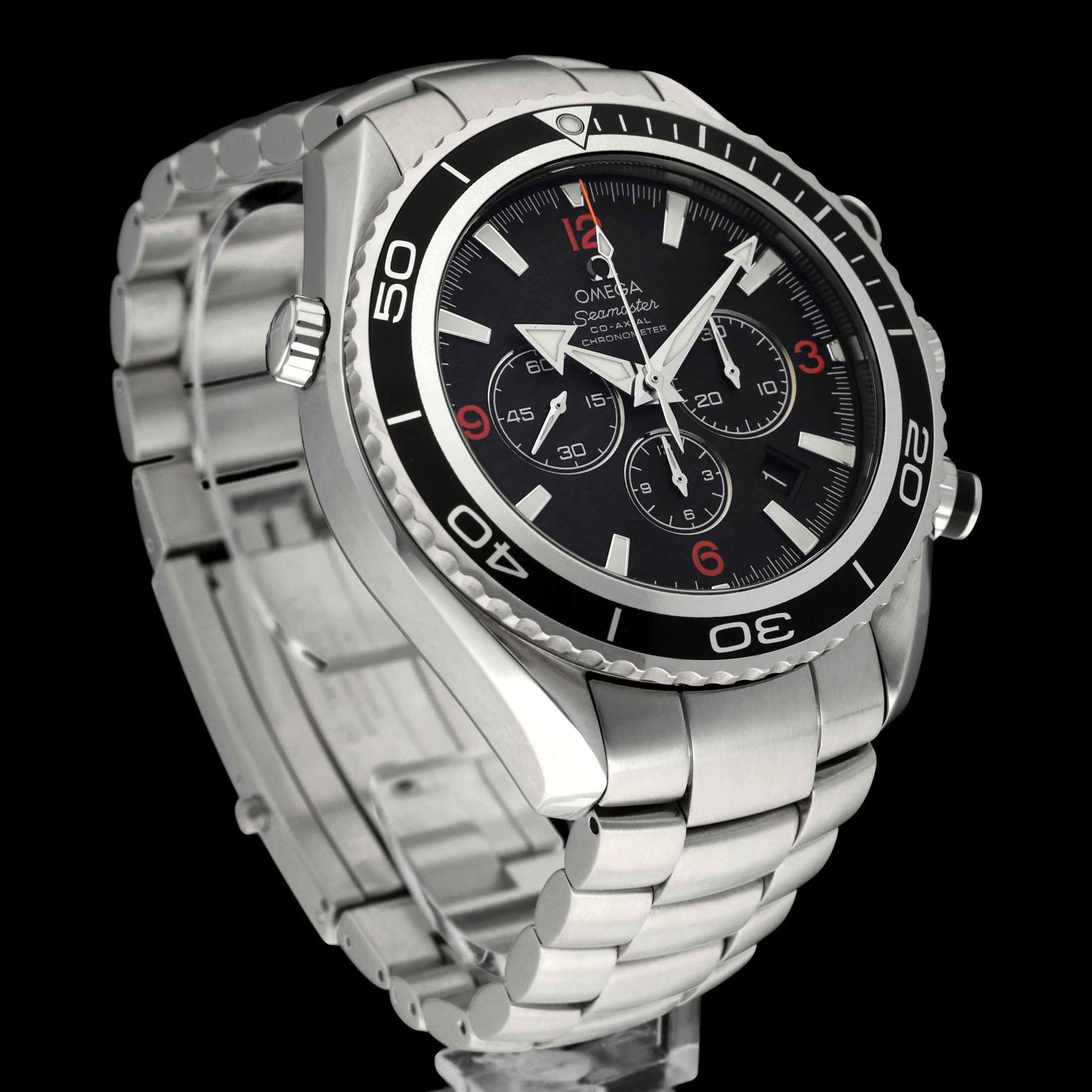 Omega Seamaster Planet Ocean 2210.51.00 - 2008 - Omega horloge - Omega kopen - Omega heren horloge - Trophies Watches
