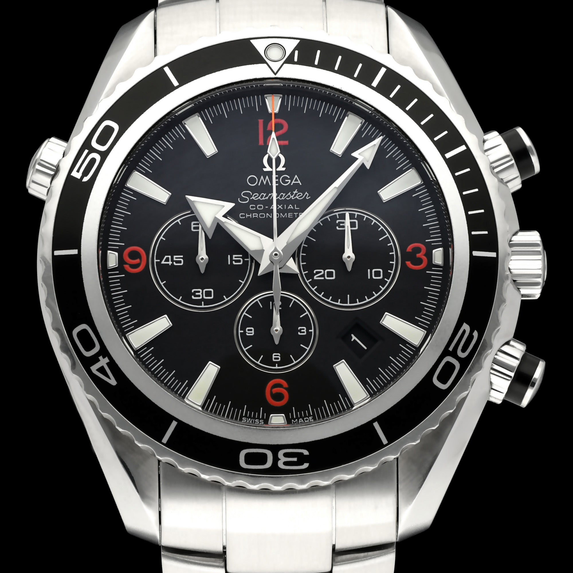 Omega Seamaster Planet Ocean 2210.51.00 - 2008 - Omega horloge - Omega kopen - Omega heren horloge - Trophies Watches